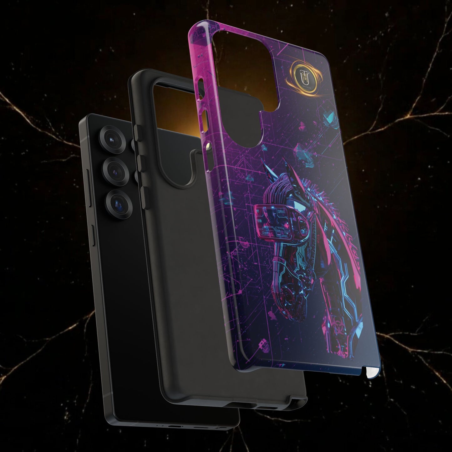Cyber Lunar Horse Tough Case — Quantum P Phone Cover