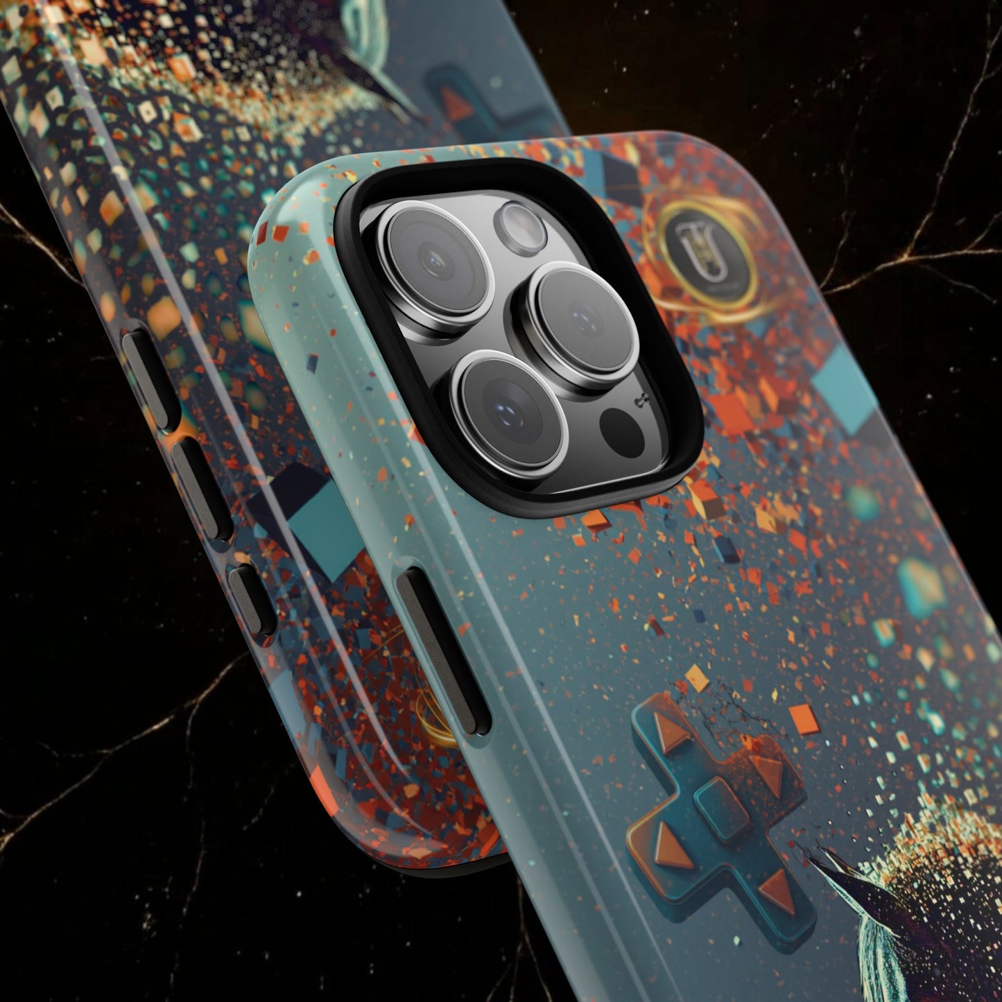 Glitched Lunar Horse Phone Case — Gamer Lucky Totem
