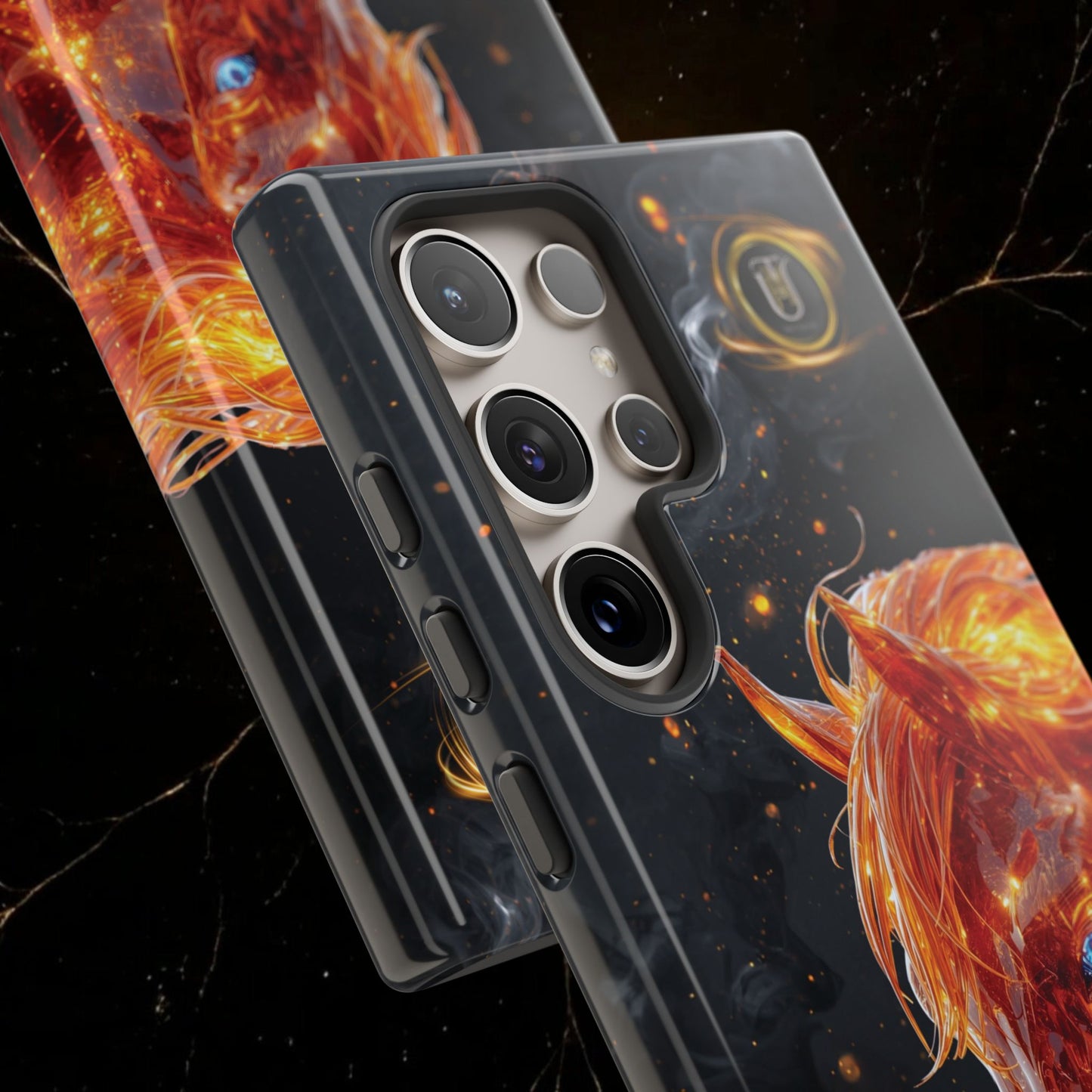 Lunar Horse 2026 Phone Case — Fiery Lucky Charm
