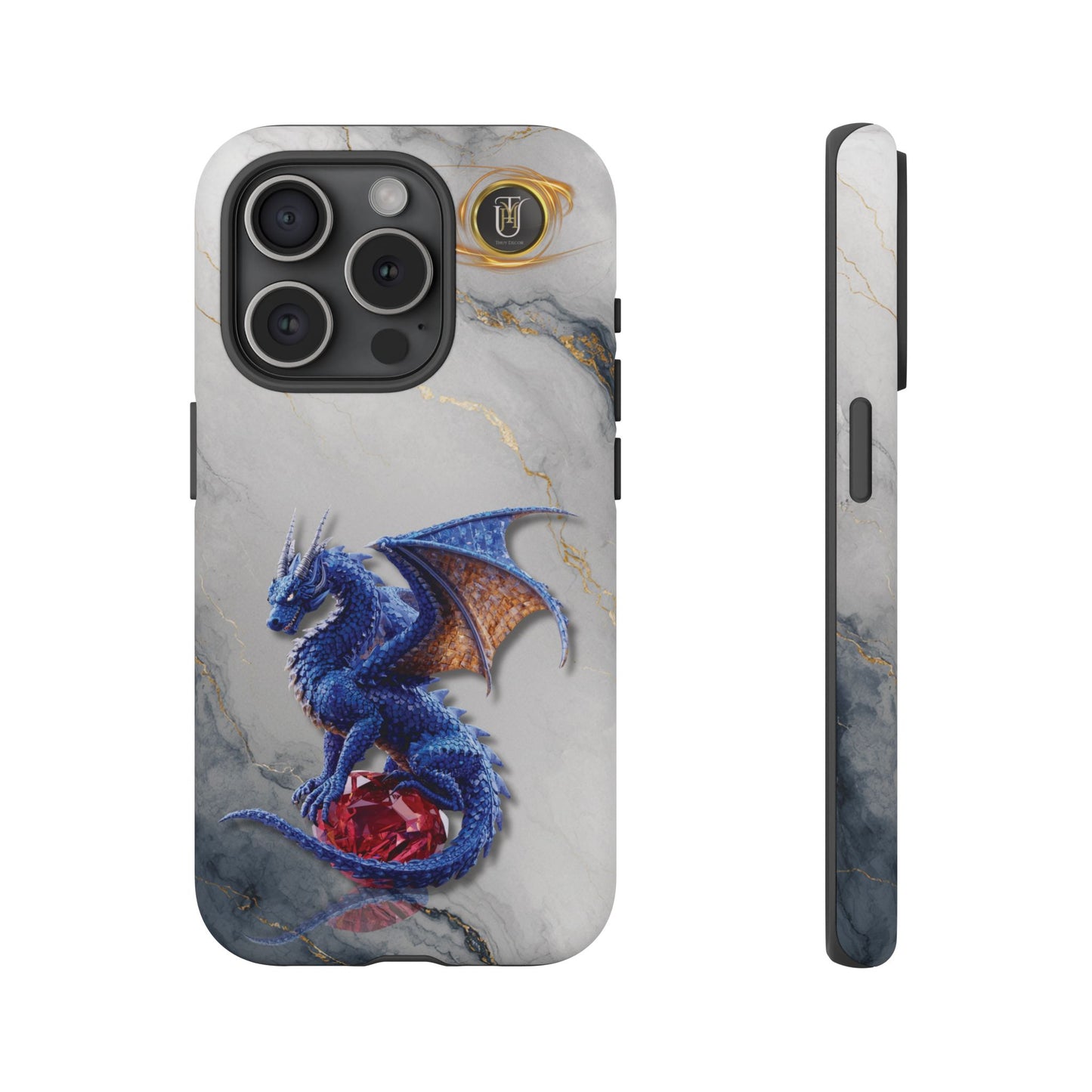 Lapis Dragon Gem Guardian Phone Case