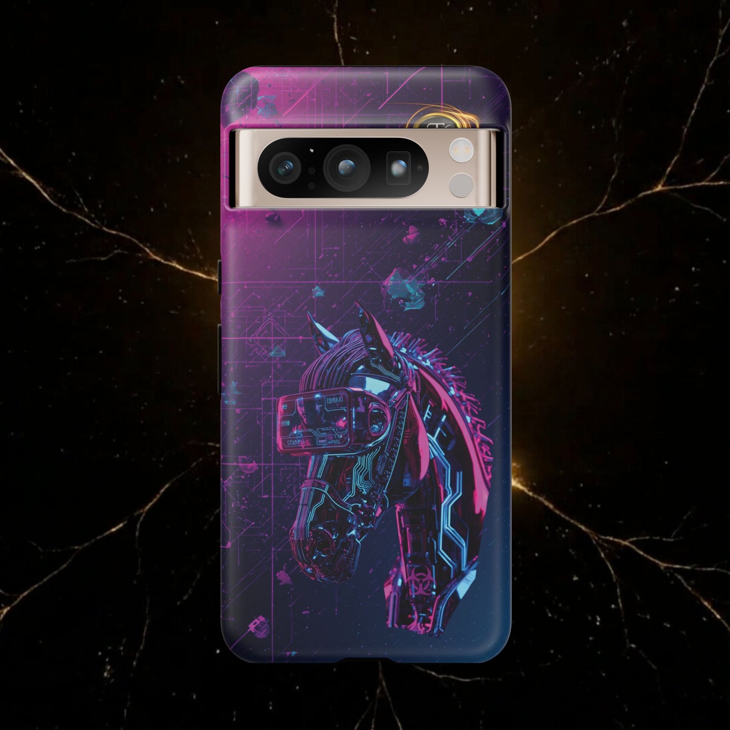 Cyber Lunar Horse Tough Case — Quantum P Phone Cover