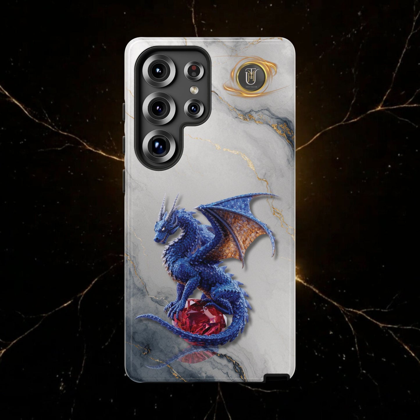 Lapis Dragon Gem Guardian Phone Case