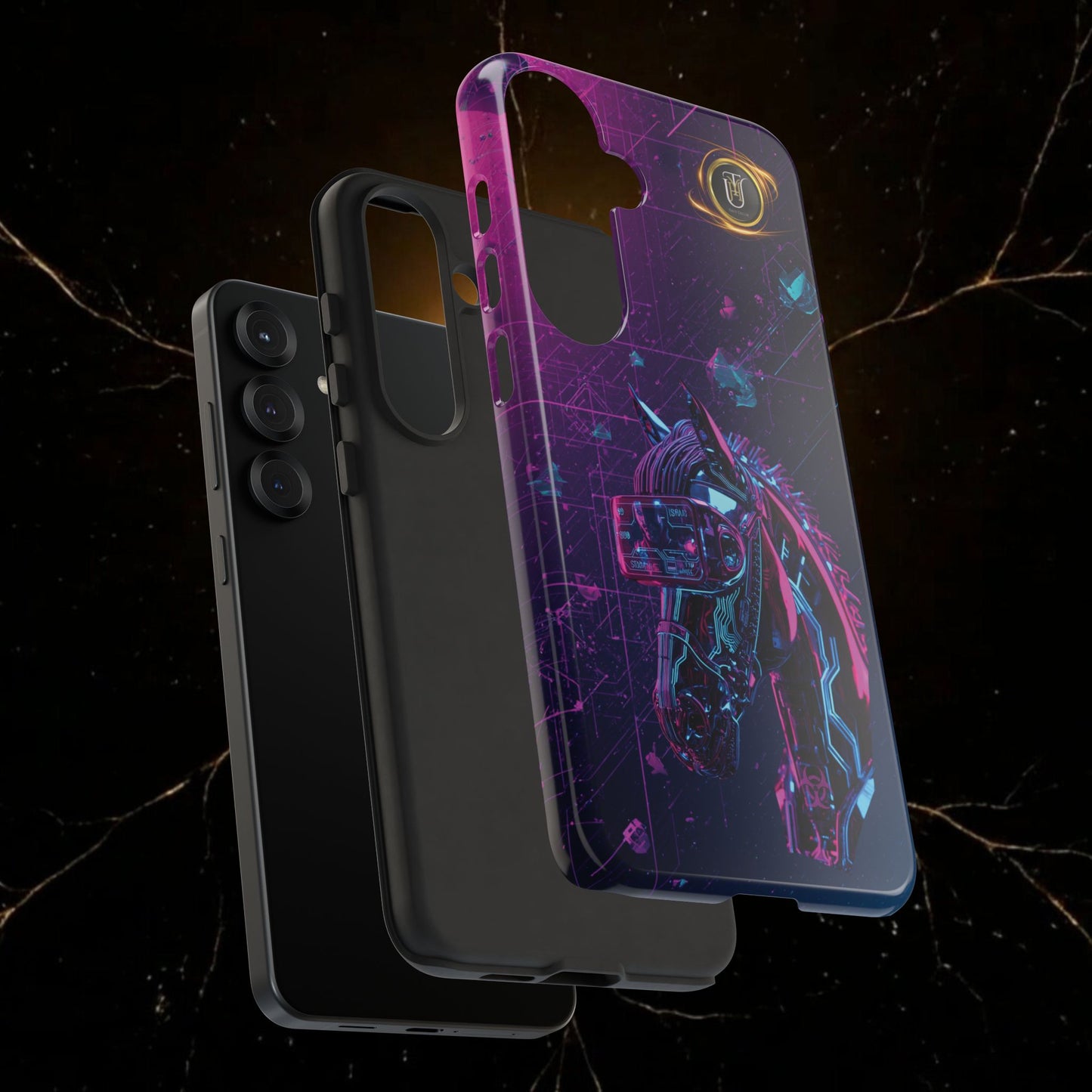 Cyber Lunar Horse Tough Case — Quantum P Phone Cover