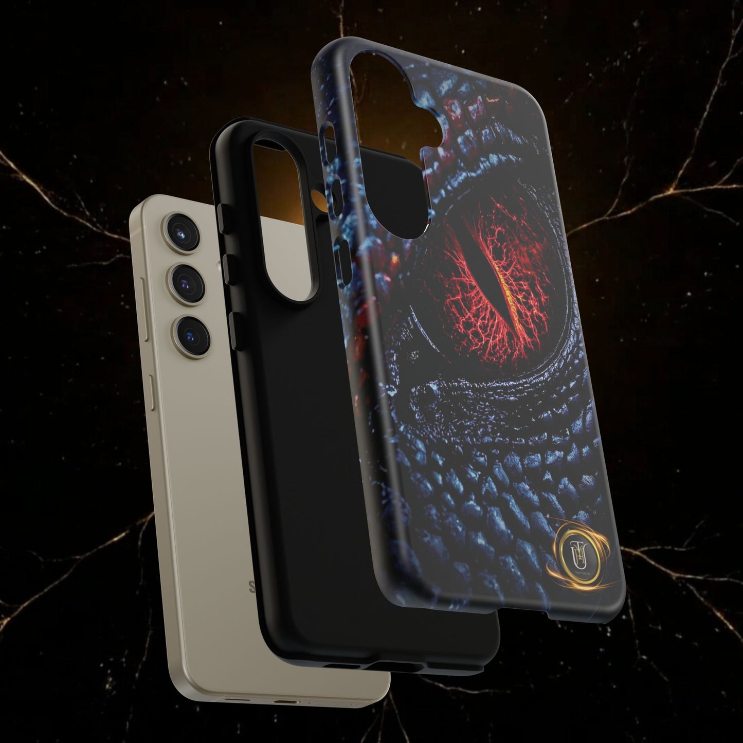 Evil Dragon Eye Phone Case — 'It Looks at You' Protective Cover