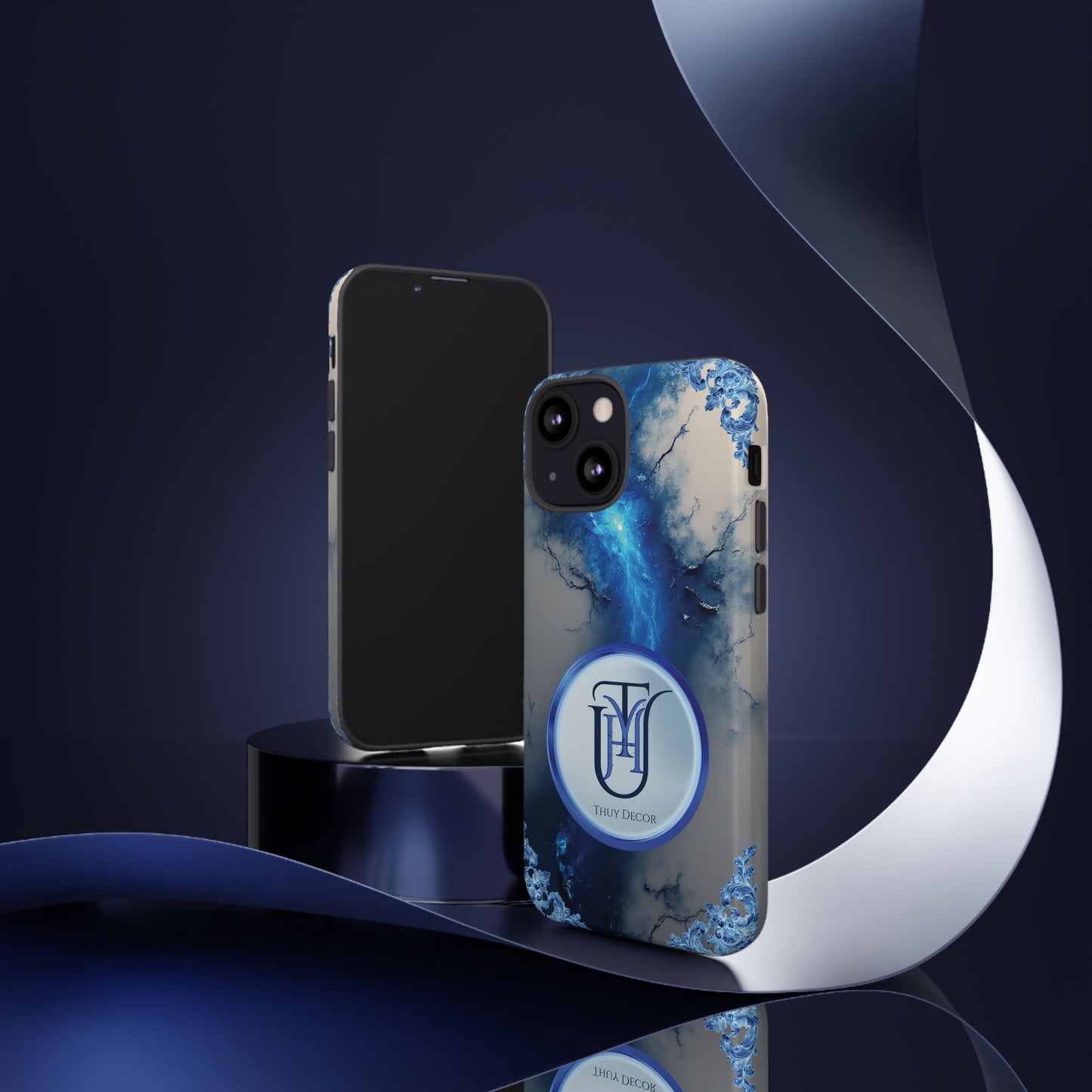 Glacier Elegance Phone Case — Electrifying Thuy Decor