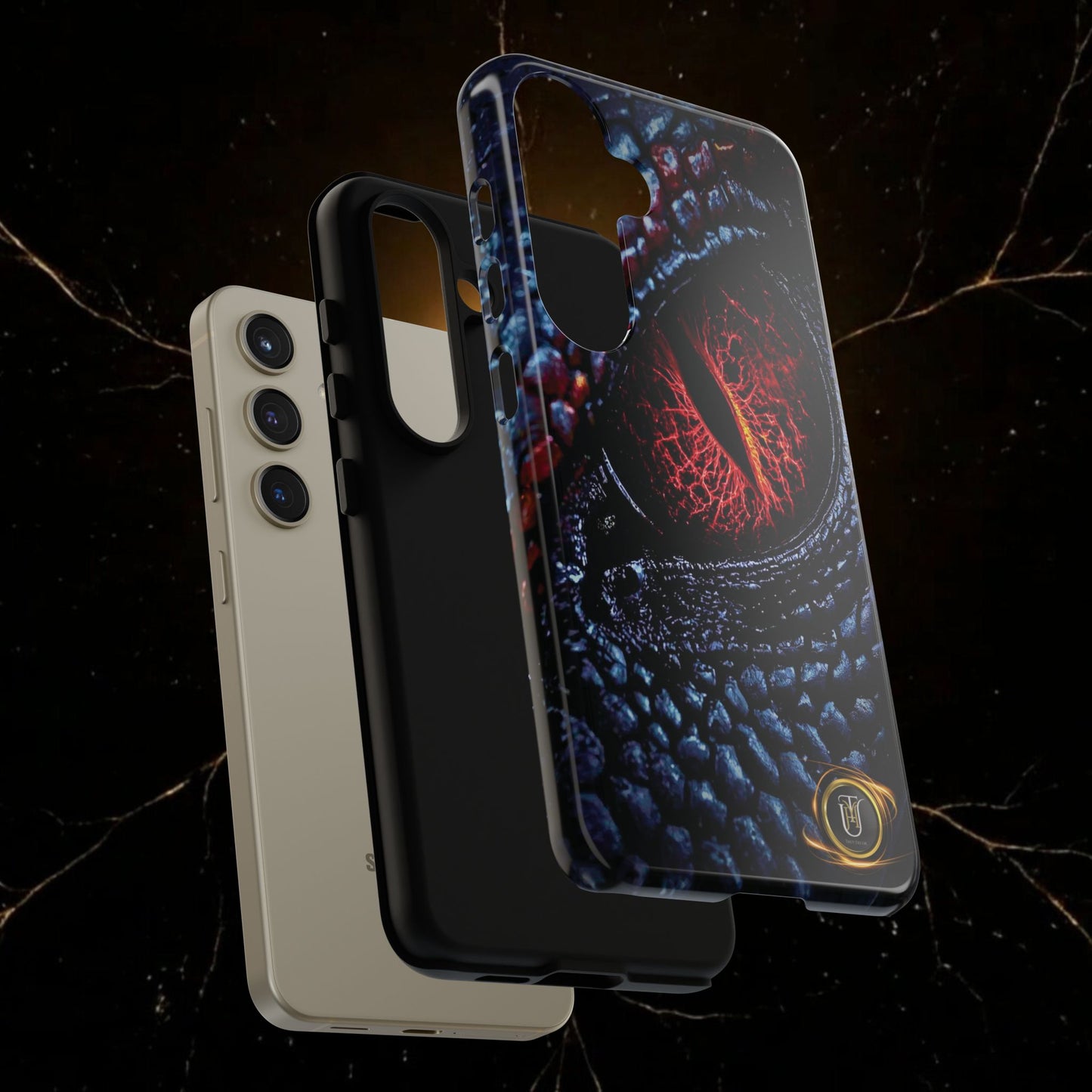 Evil Dragon Eye Phone Case — 'It Looks at You' Protective Cover