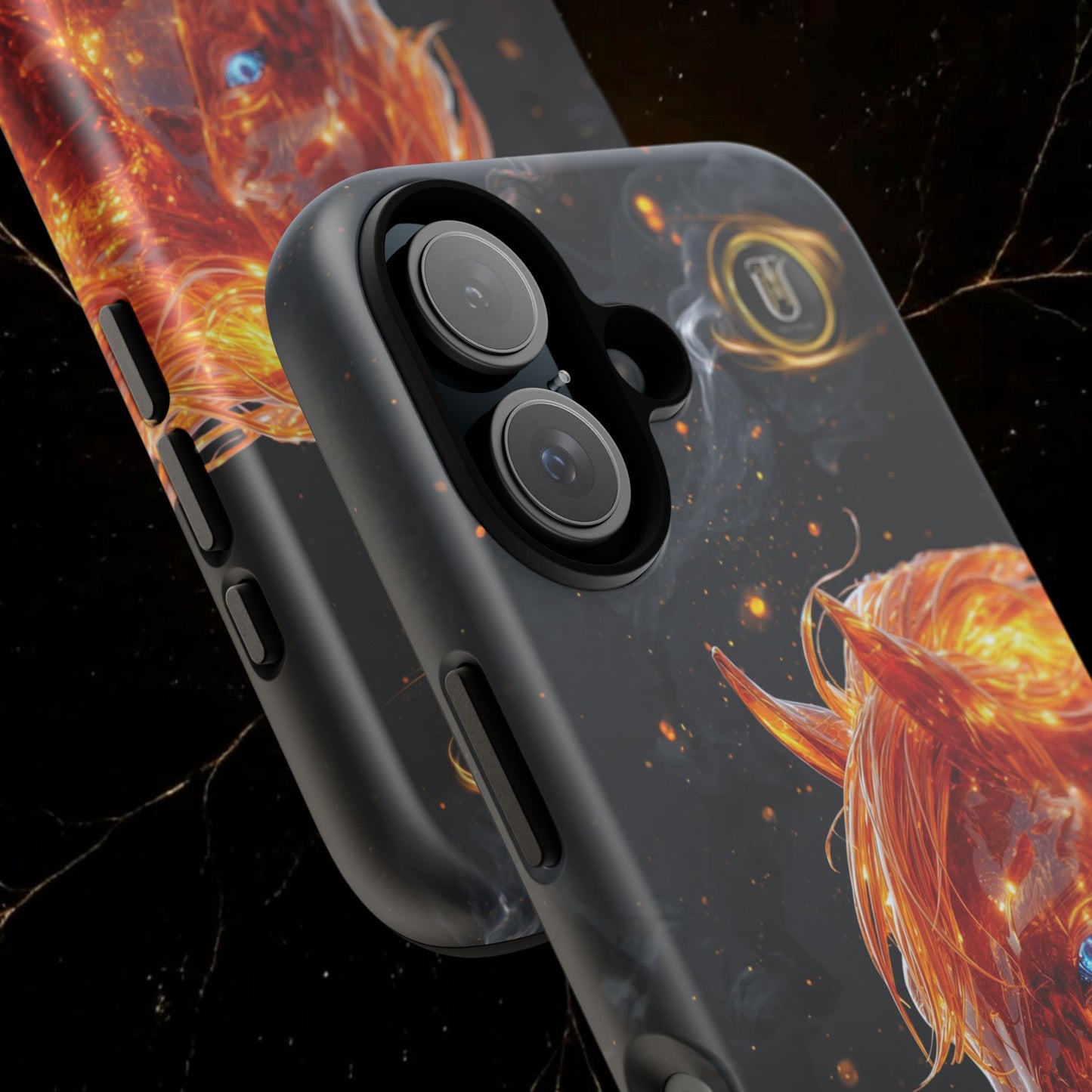 Lunar Horse 2026 Phone Case — Fiery Lucky Charm