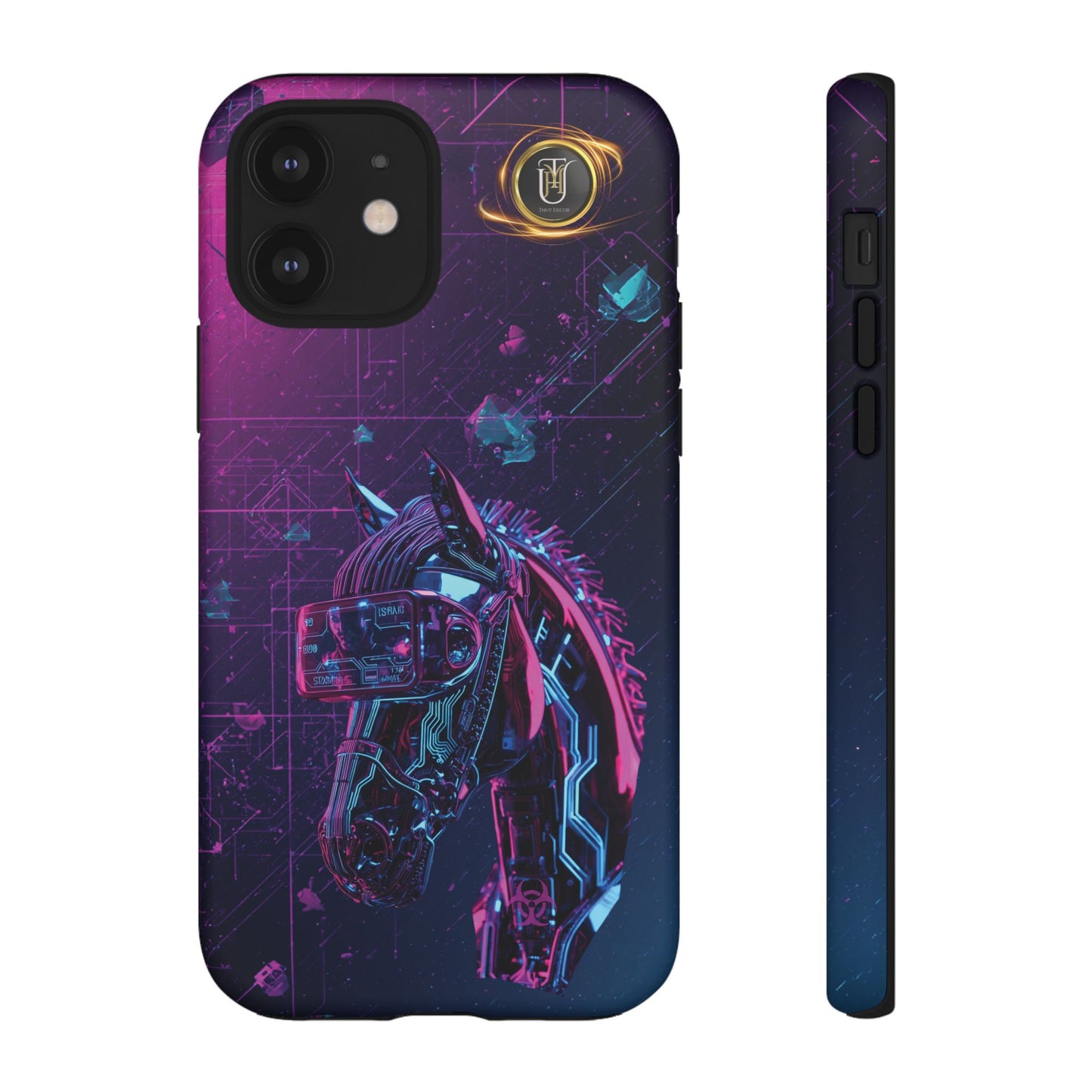 Cyber Lunar Horse Tough Case — Quantum P Phone Cover