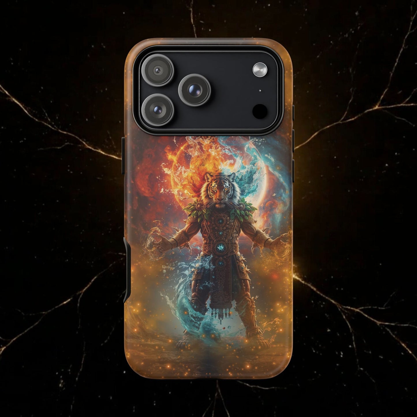 Lunar Tiger Phone Case — "Lord of All Elements"