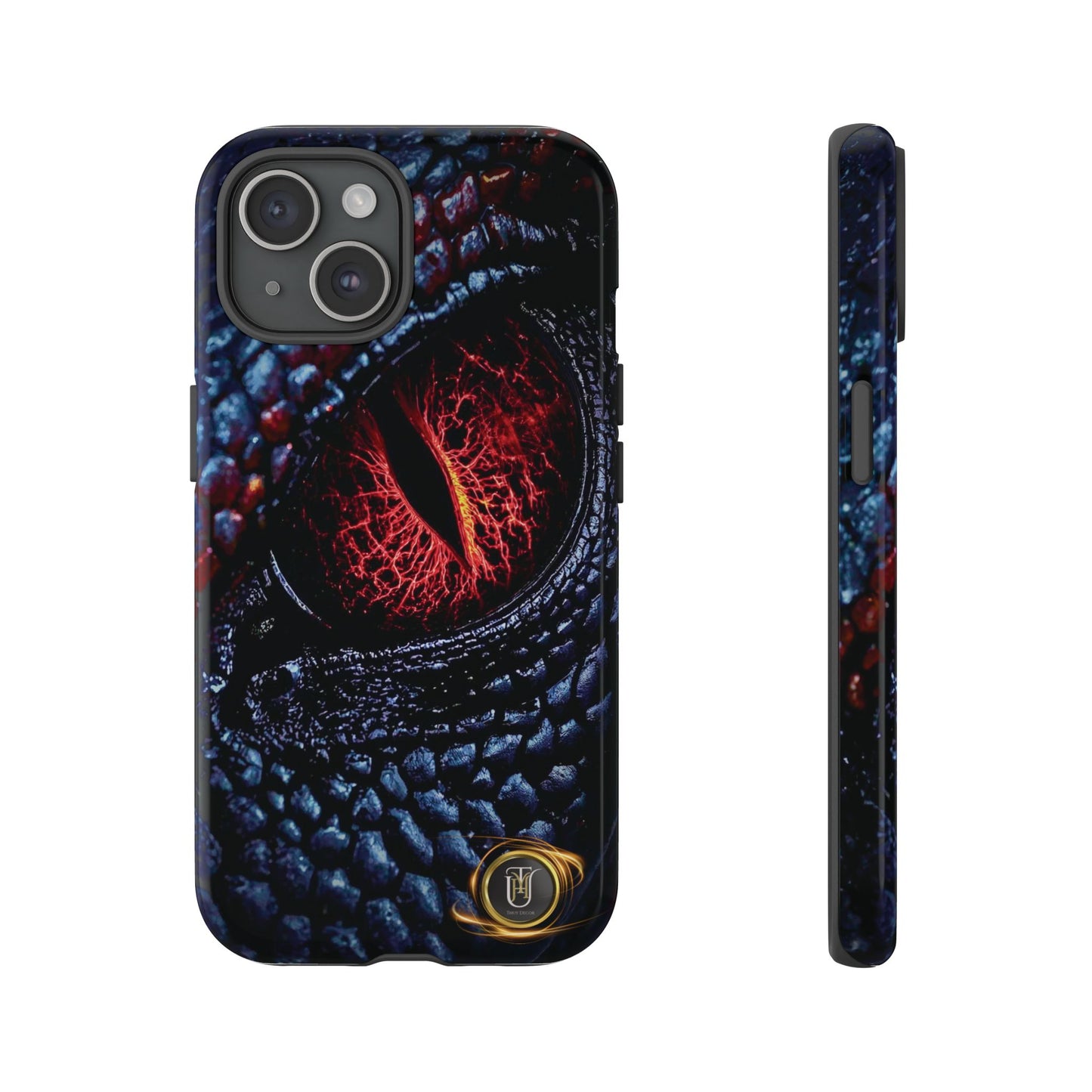 Evil Dragon Eye Phone Case — 'It Looks at You' Protective Cover