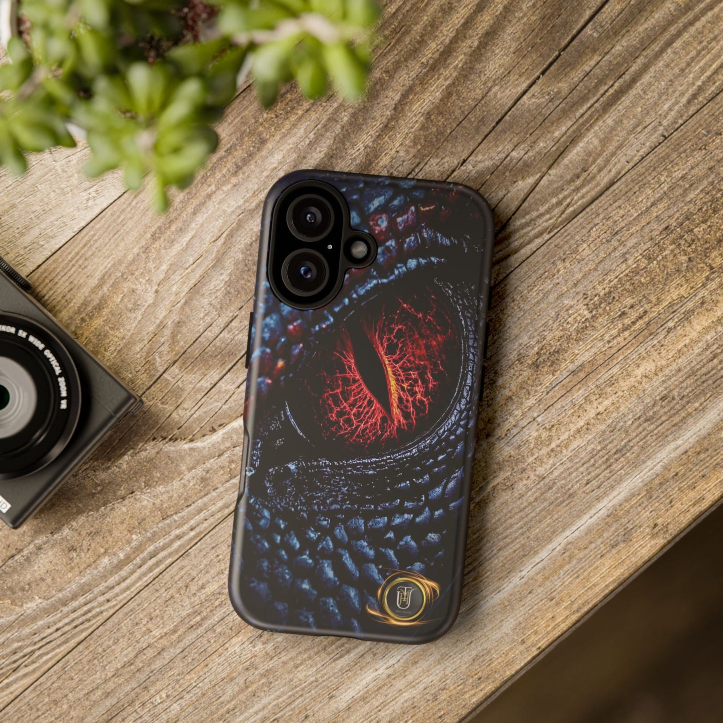 Evil Dragon Eye Phone Case — 'It Looks at You' Protective Cover
