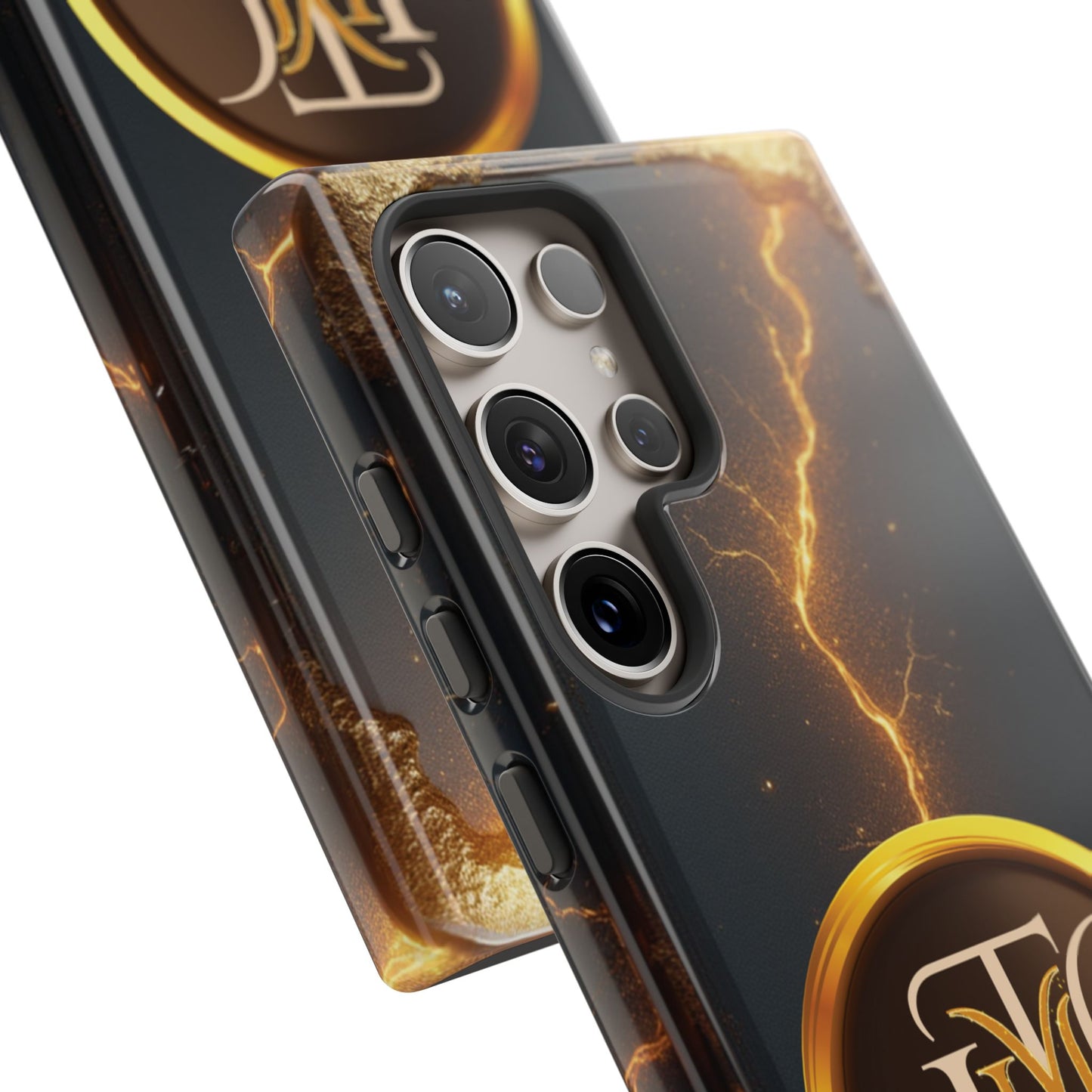 Black & Gold Luxurious Thuy Decor Brand Cover Phone Case