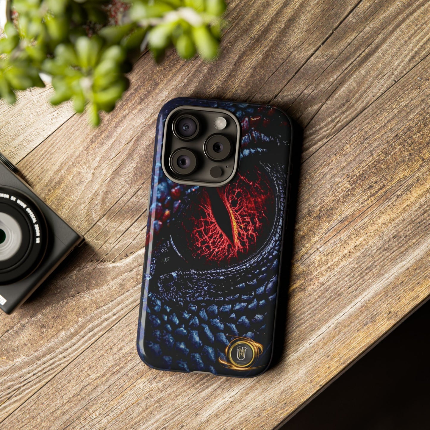 Evil Dragon Eye Phone Case — 'It Looks at You' Protective Cover