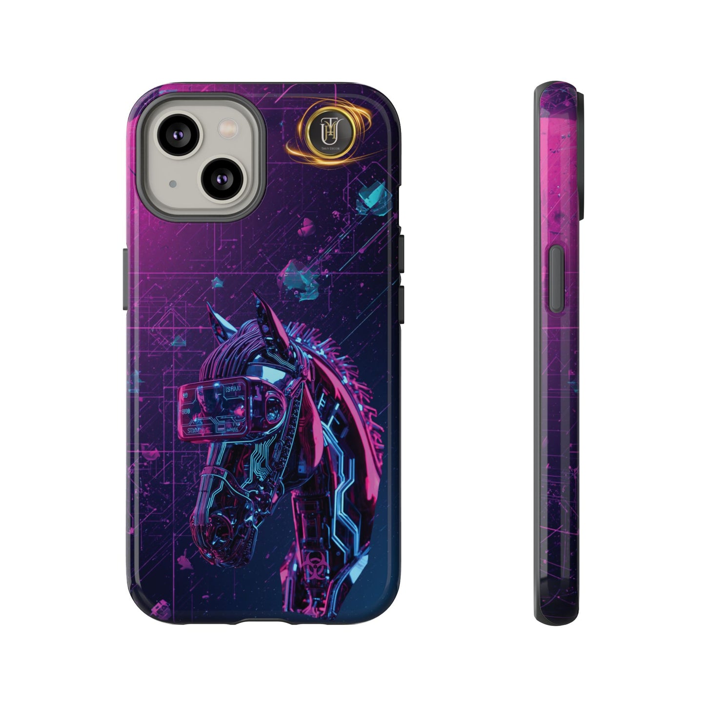 Cyber Lunar Horse Tough Case — Quantum P Phone Cover