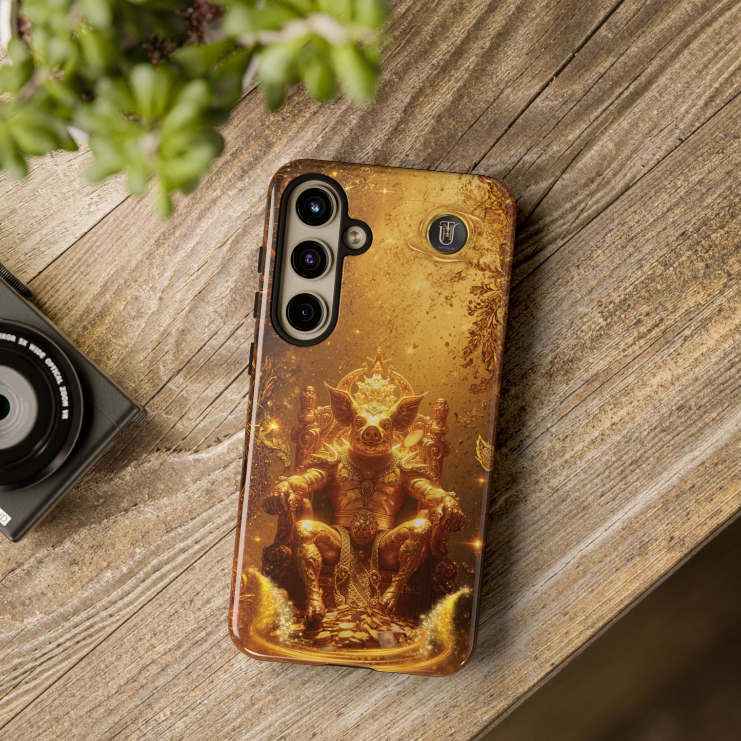 Lunar Pig Zodiac Phone Case — Fortune Totem for Wealth & Protection