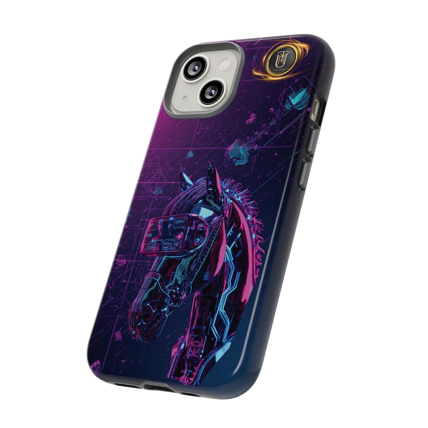 Cyber Lunar Horse Tough Case — Quantum P Phone Cover