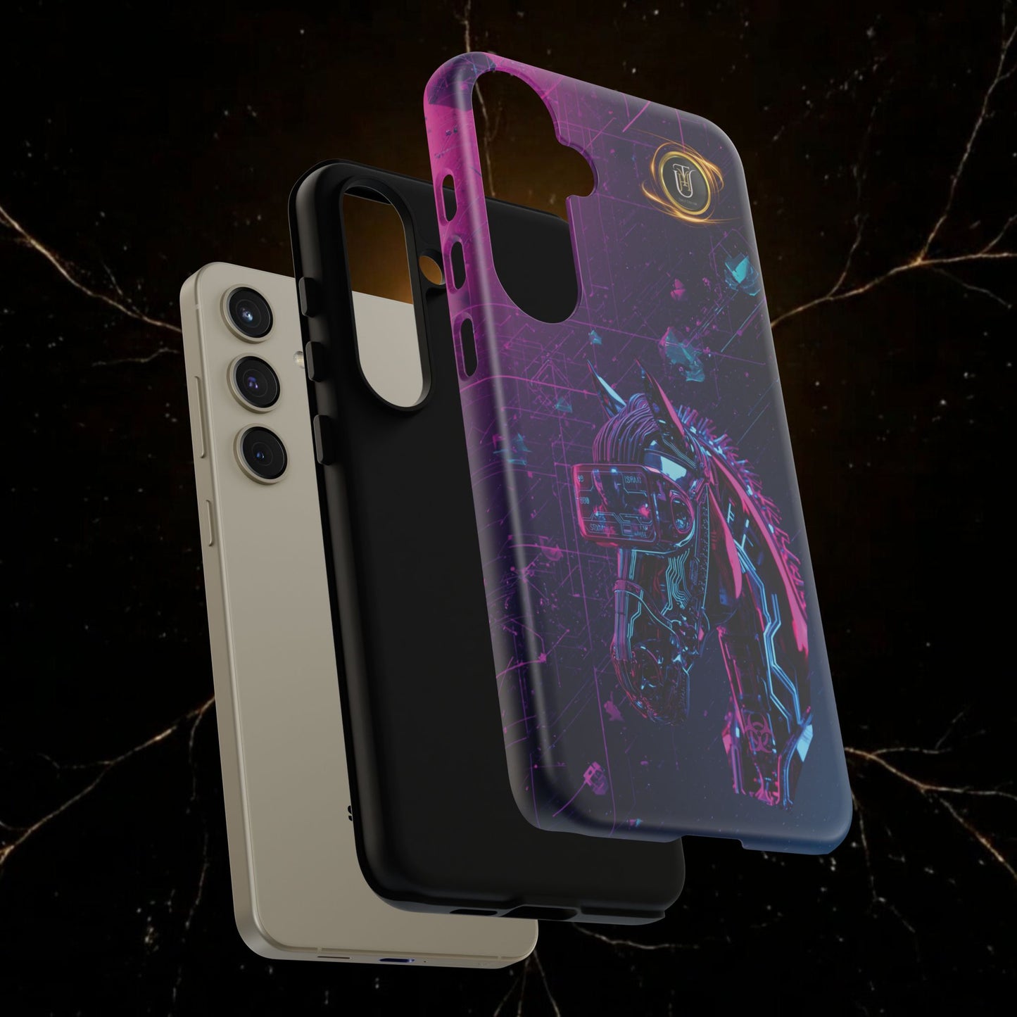 Cyber Lunar Horse Tough Case — Quantum P Phone Cover