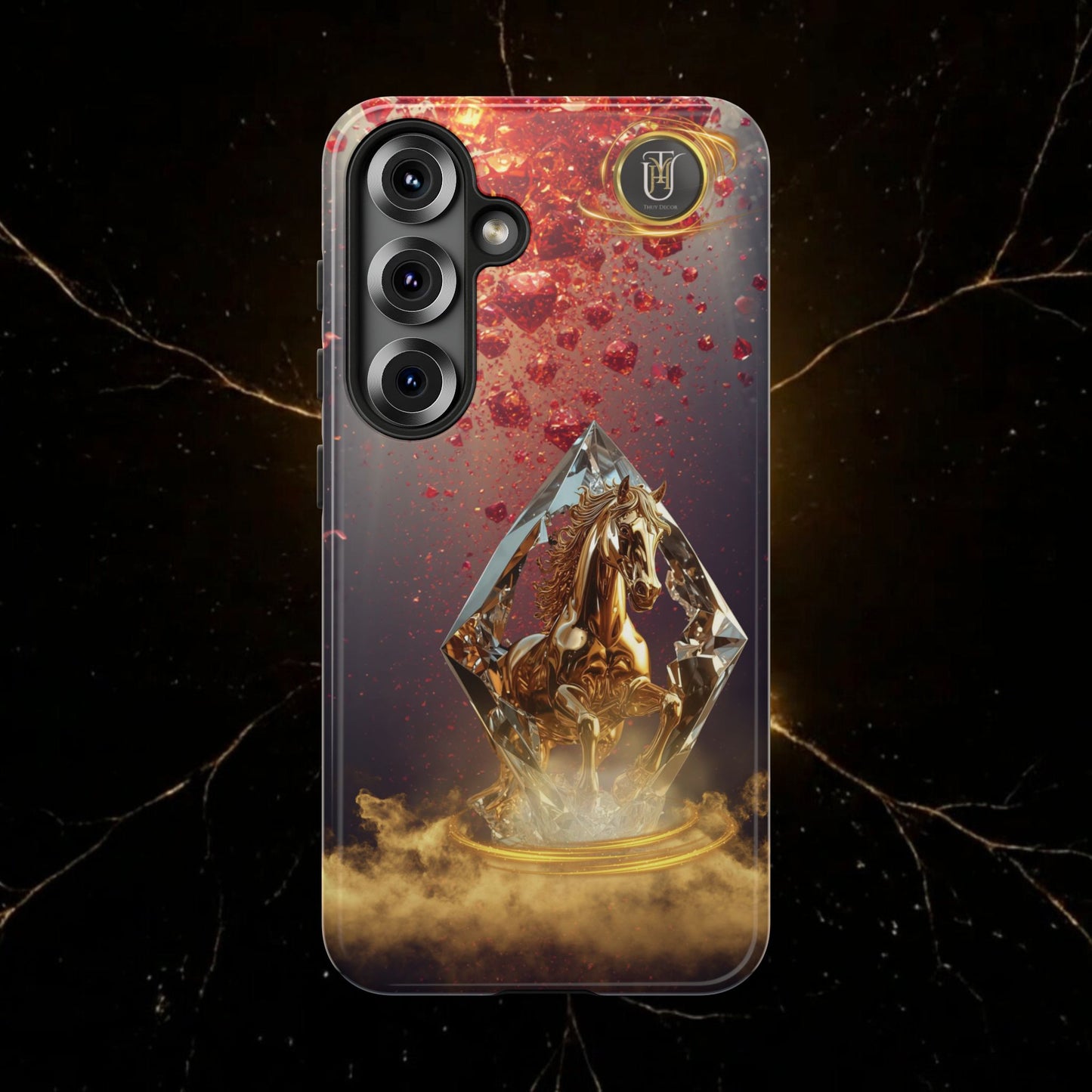 2026 Lunar New Year Prosperity Phone Case — "Happy New Year" Talisman Cover