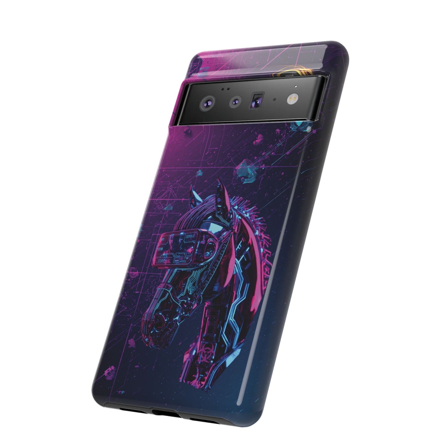 Cyber Lunar Horse Tough Case — Quantum P Phone Cover