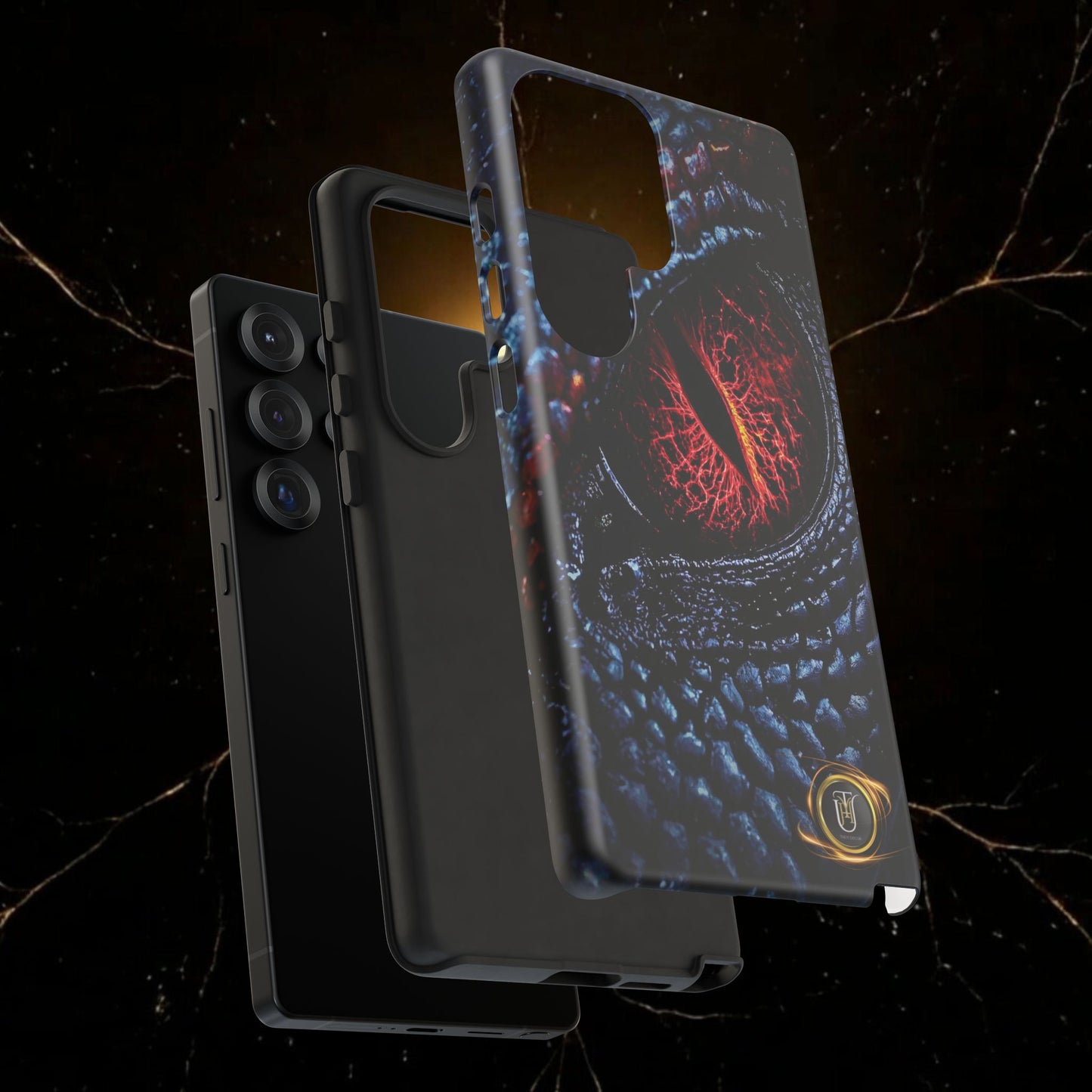 Evil Dragon Eye Phone Case — 'It Looks at You' Protective Cover