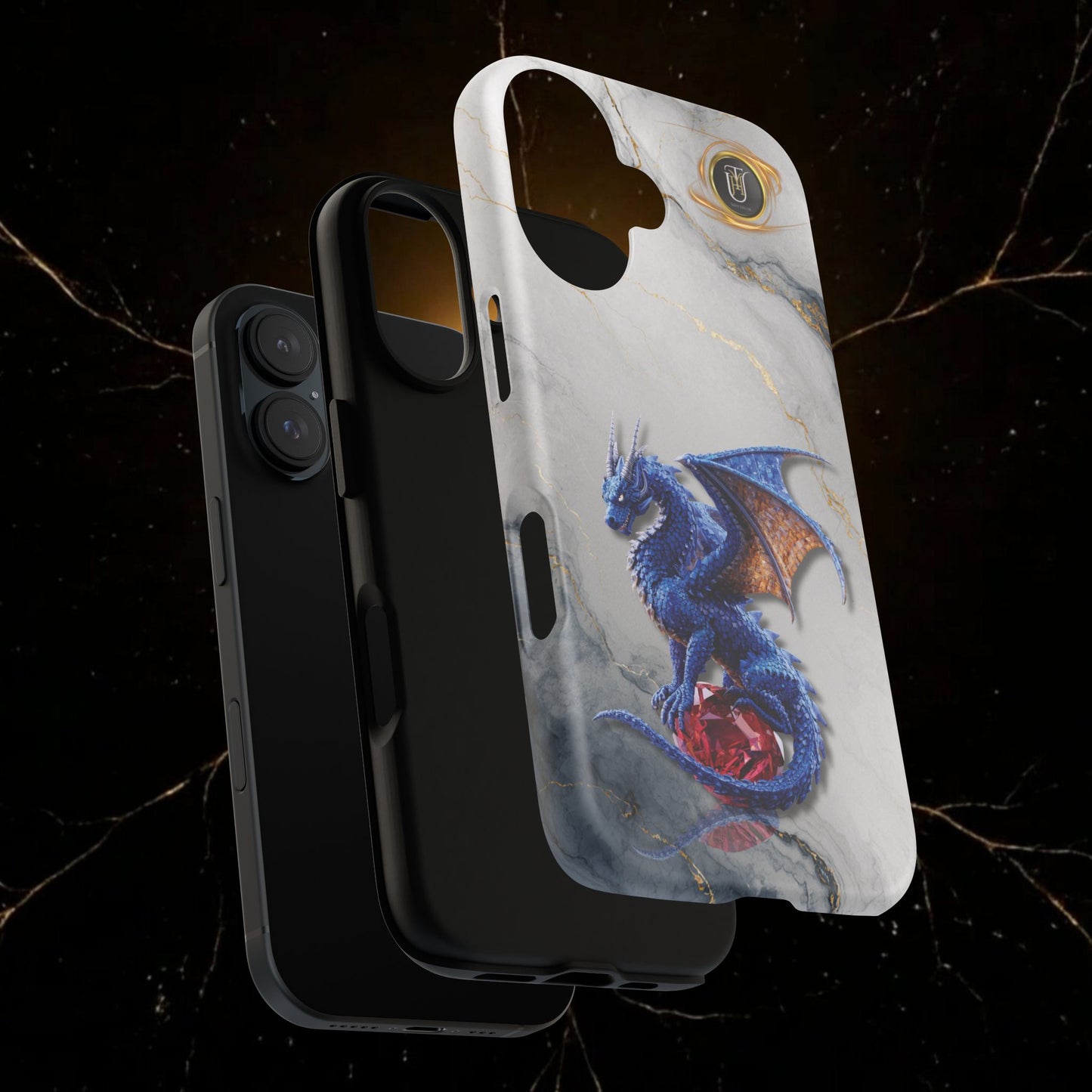 Lapis Dragon Gem Guardian Phone Case