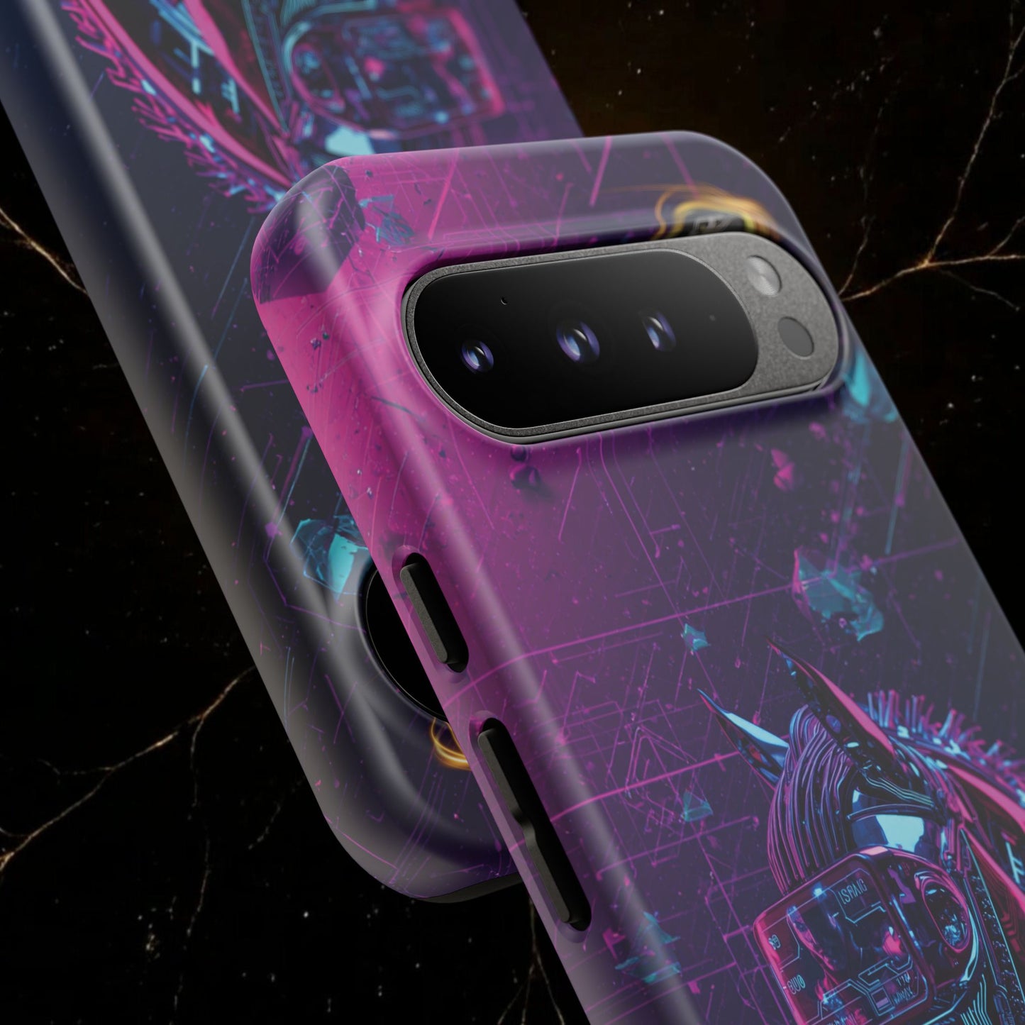 Cyber Lunar Horse Tough Case — Quantum P Phone Cover