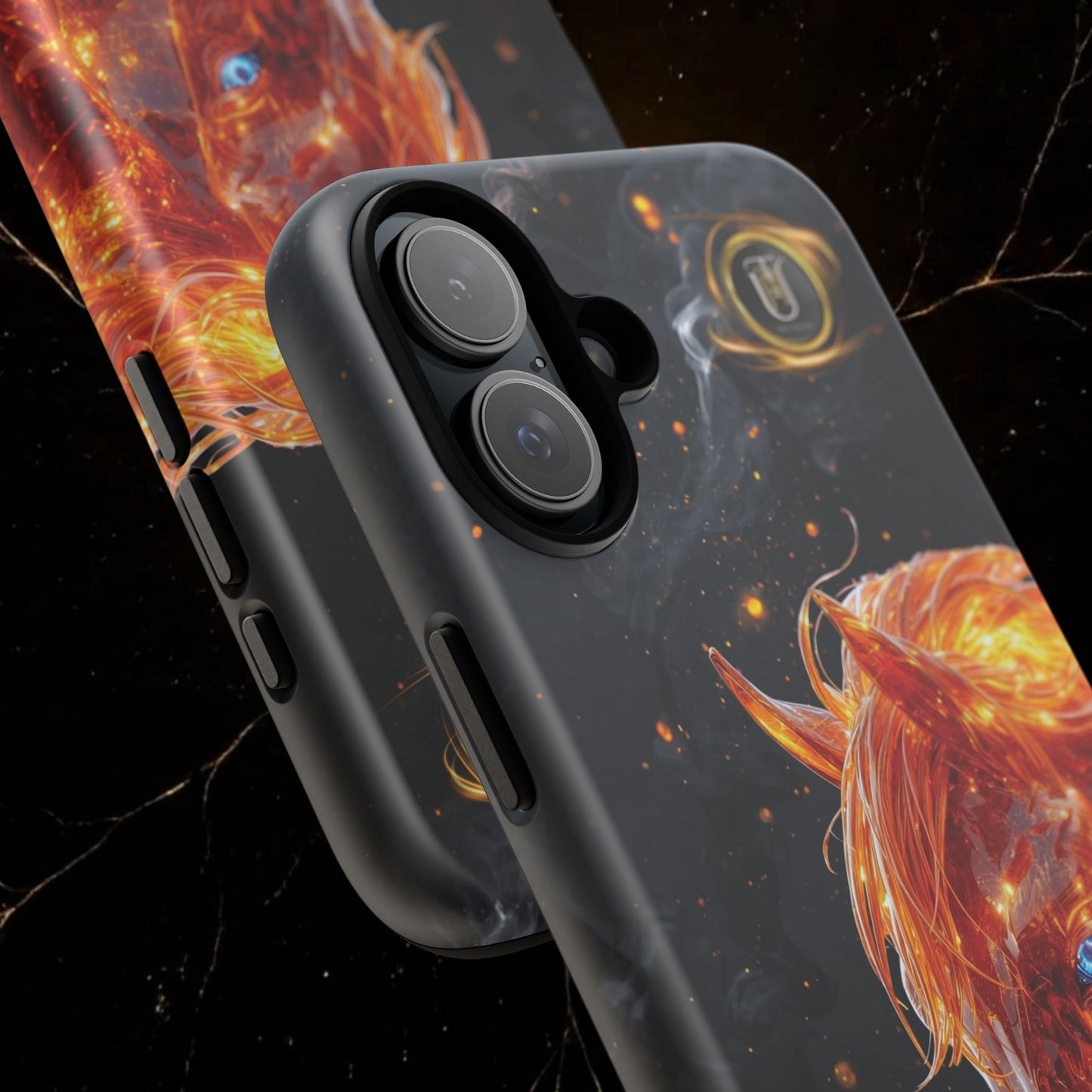 Lunar Horse 2026 Phone Case — Fiery Lucky Charm