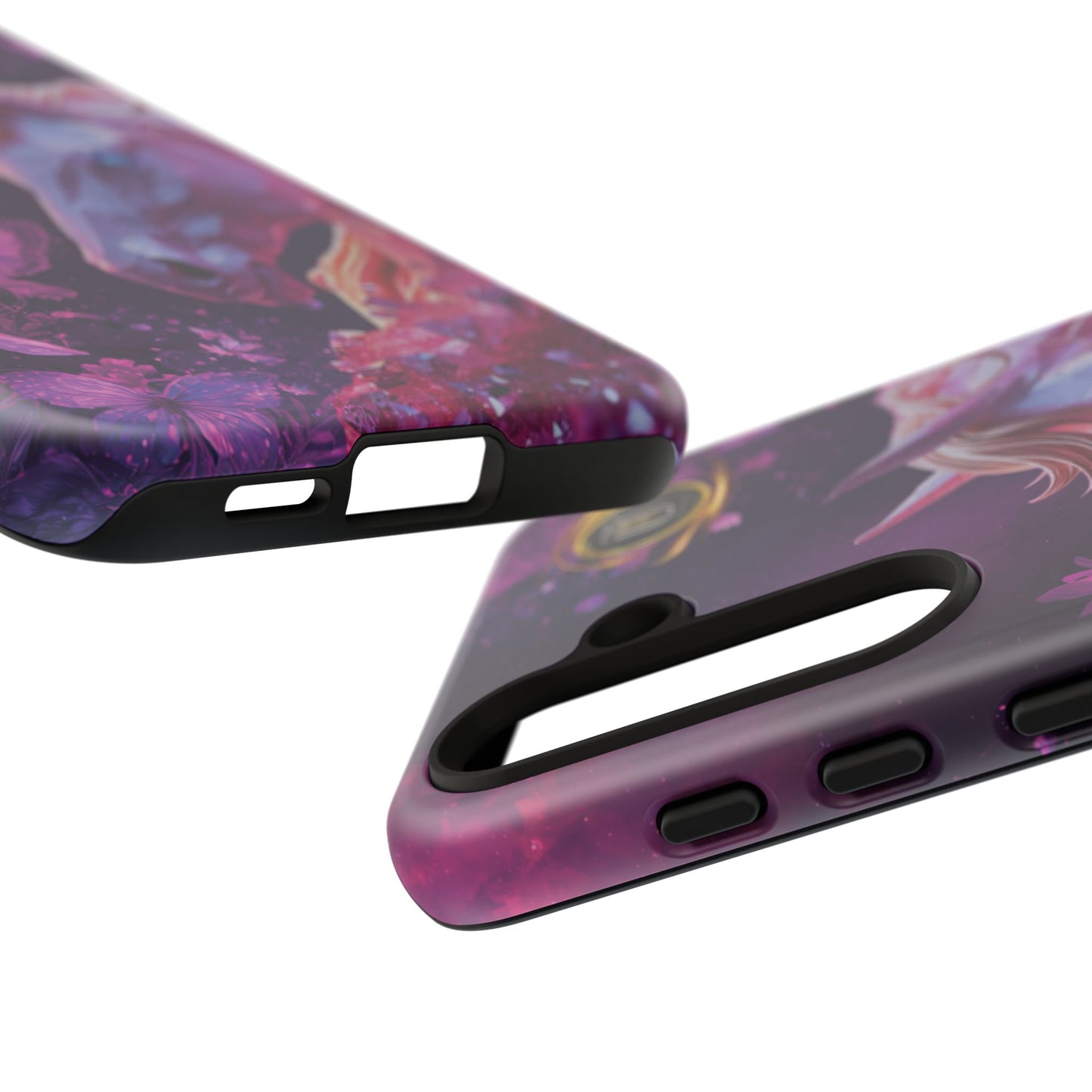 Quantum Pink Lunar Diamond Horse Tough Case — 2026 Pink Horse Phone Case