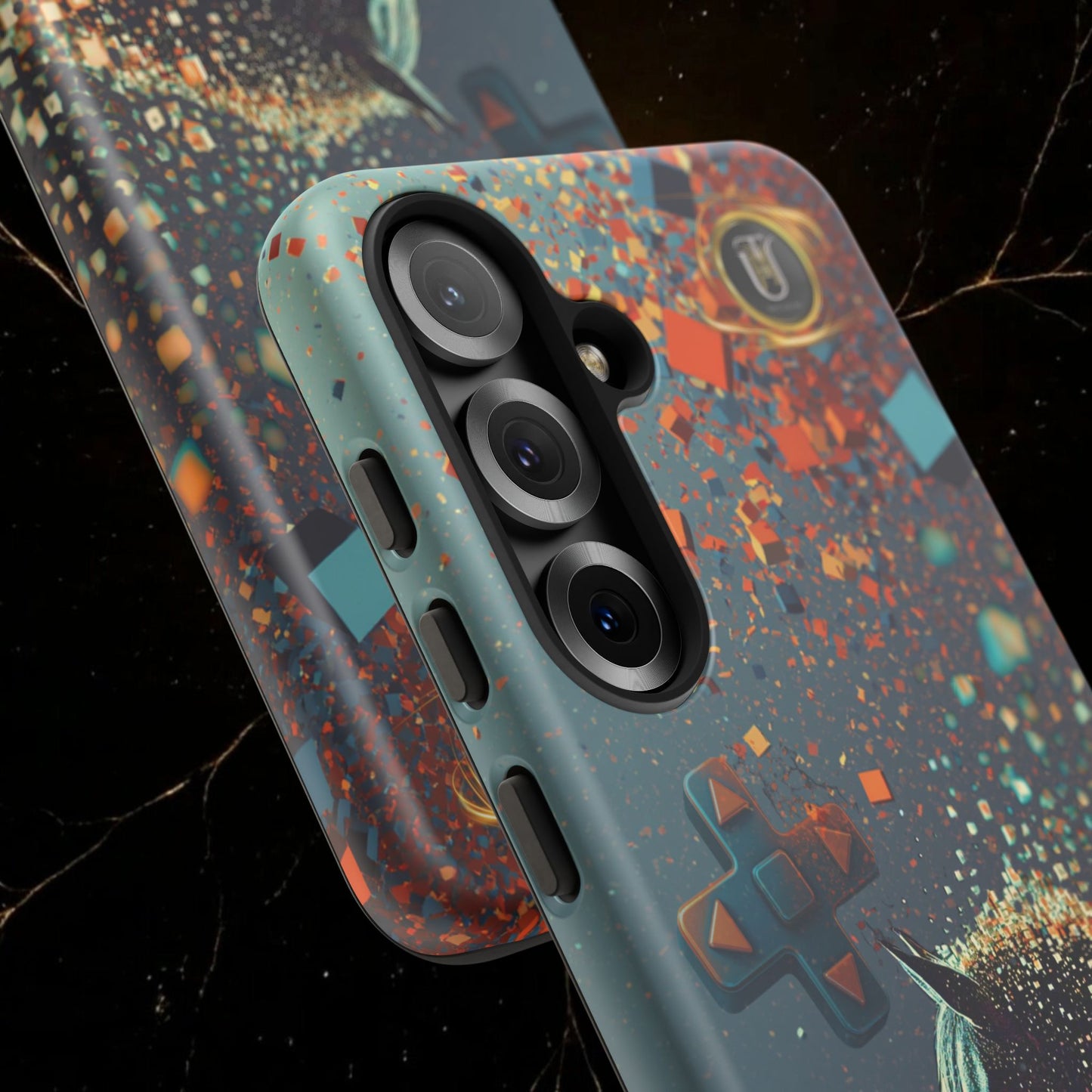 Glitched Lunar Horse Phone Case — Gamer Lucky Totem