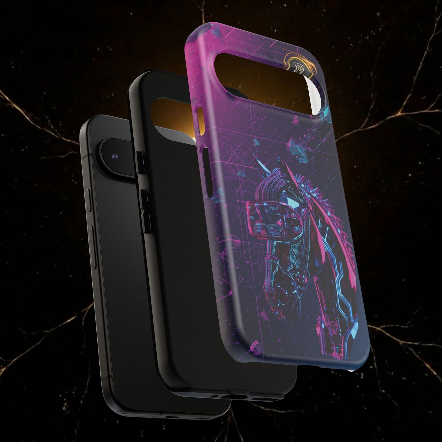 Cyber Lunar Horse Tough Case — Quantum P Phone Cover