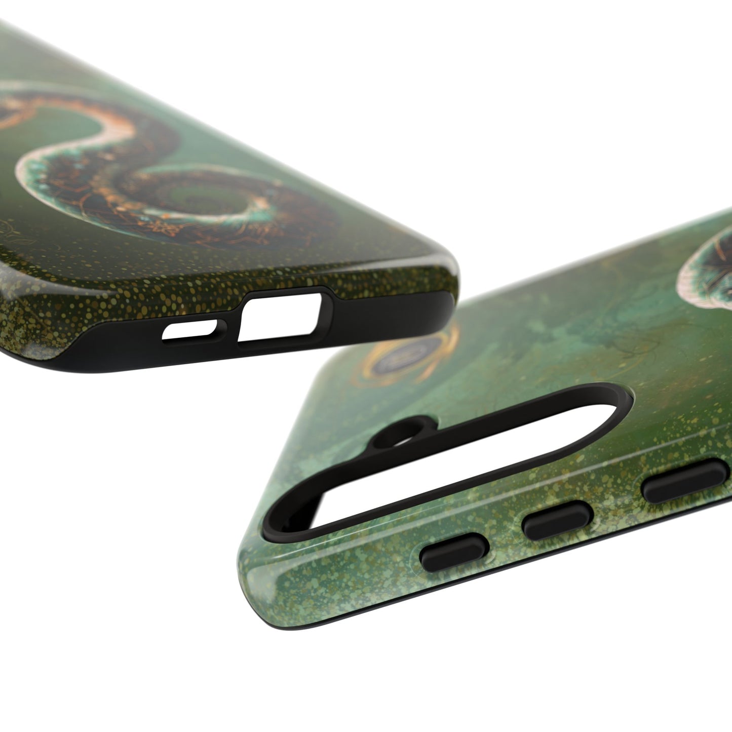 Lunar Snake Phone Case — Eternity Serpent Design