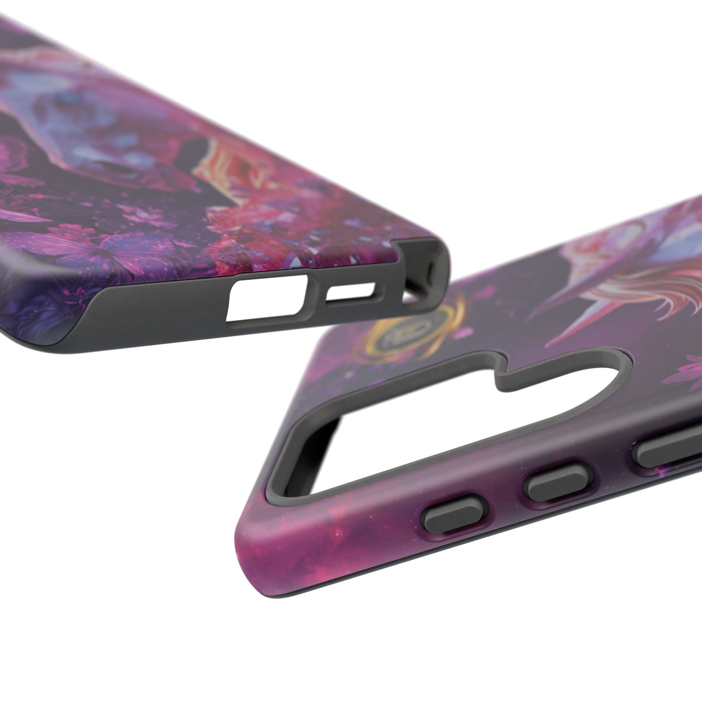Quantum Pink Lunar Diamond Horse Tough Case — 2026 Pink Horse Phone Case