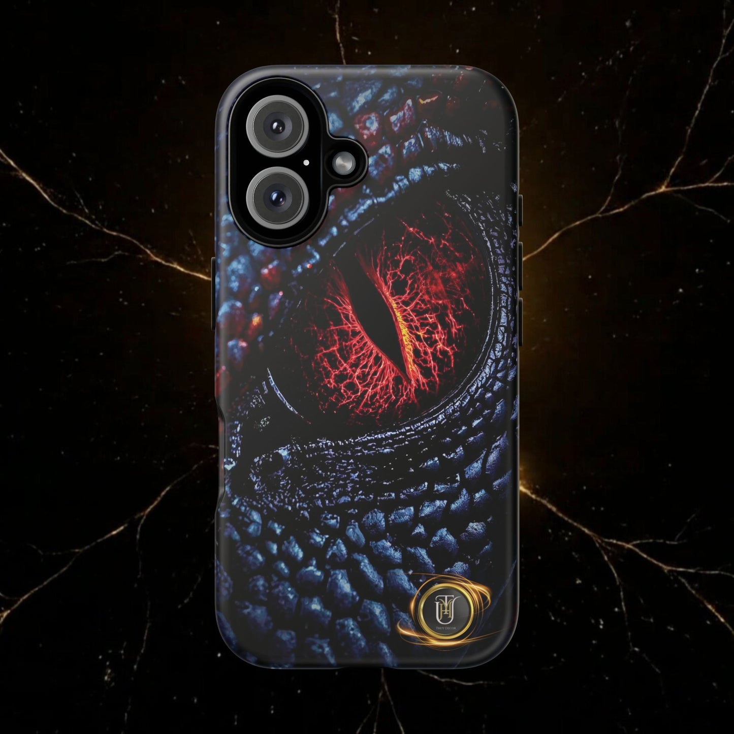 Evil Dragon Eye Phone Case — 'It Looks at You' Protective Cover