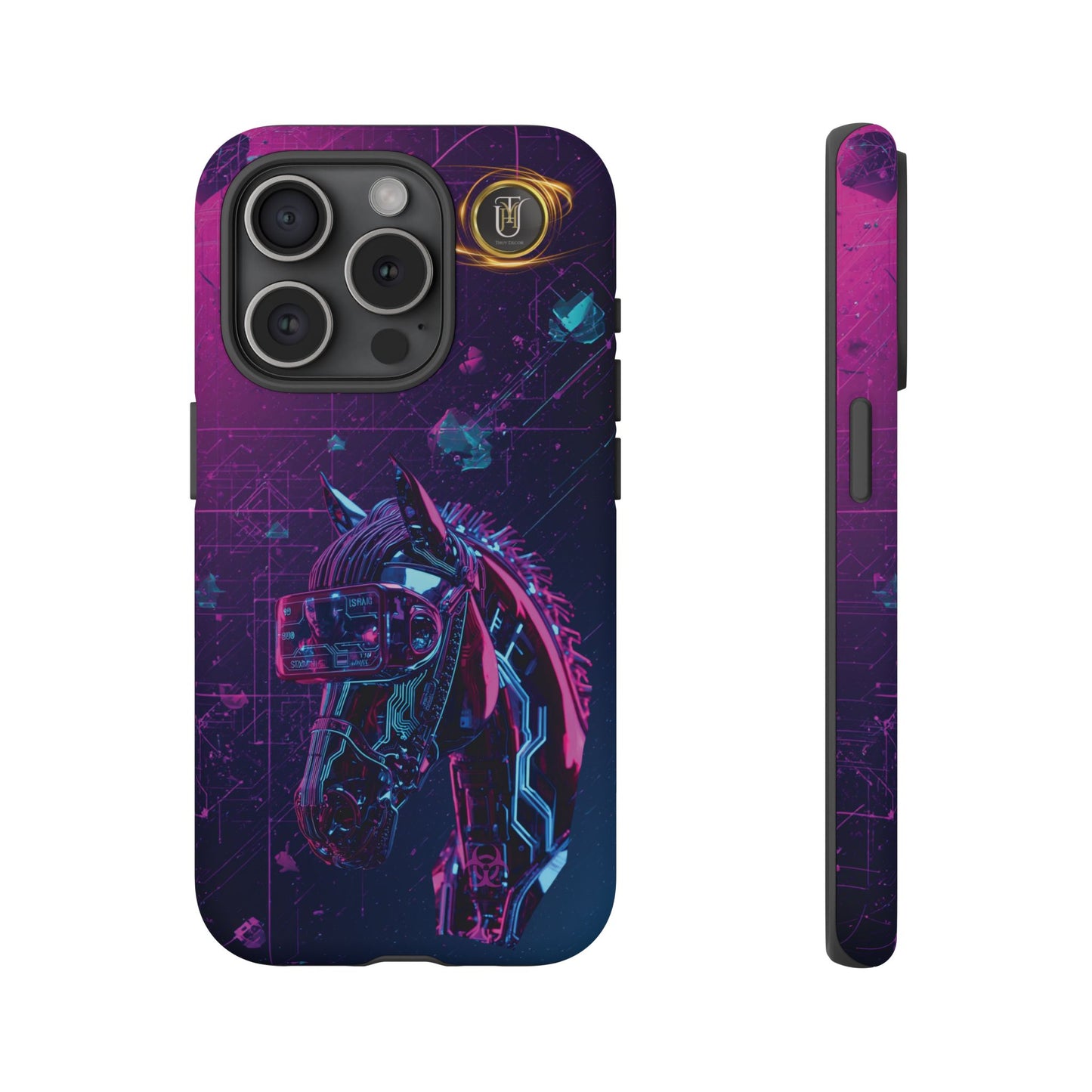 Cyber Lunar Horse Tough Case — Quantum P Phone Cover