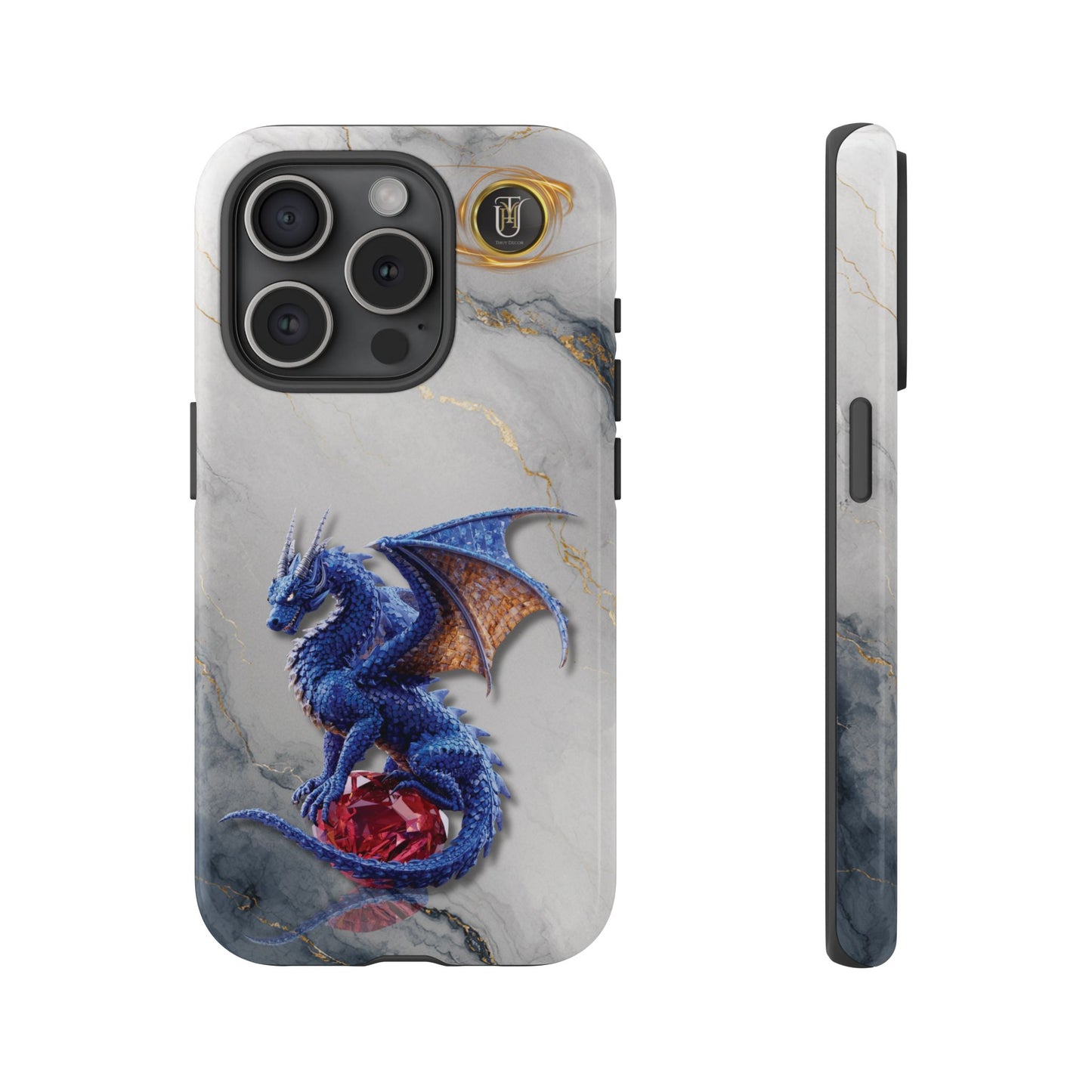 Lapis Dragon Gem Guardian Phone Case