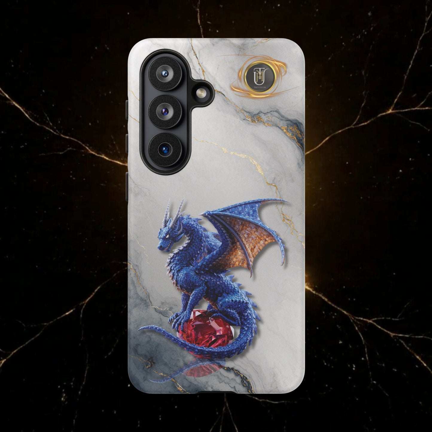 Lapis Dragon Gem Guardian Phone Case
