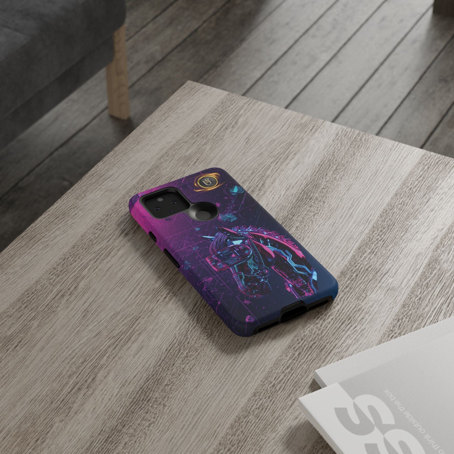 Cyber Lunar Horse Tough Case — Quantum P Phone Cover