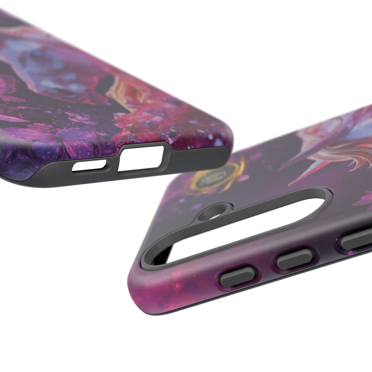 Quantum Pink Lunar Diamond Horse Tough Case — 2026 Pink Horse Phone Case