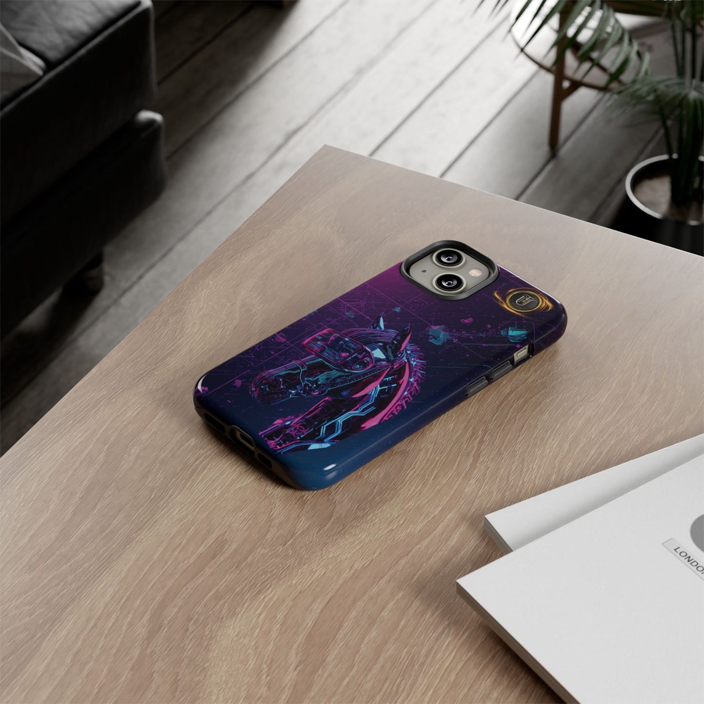 Cyber Lunar Horse Tough Case — Quantum P Phone Cover