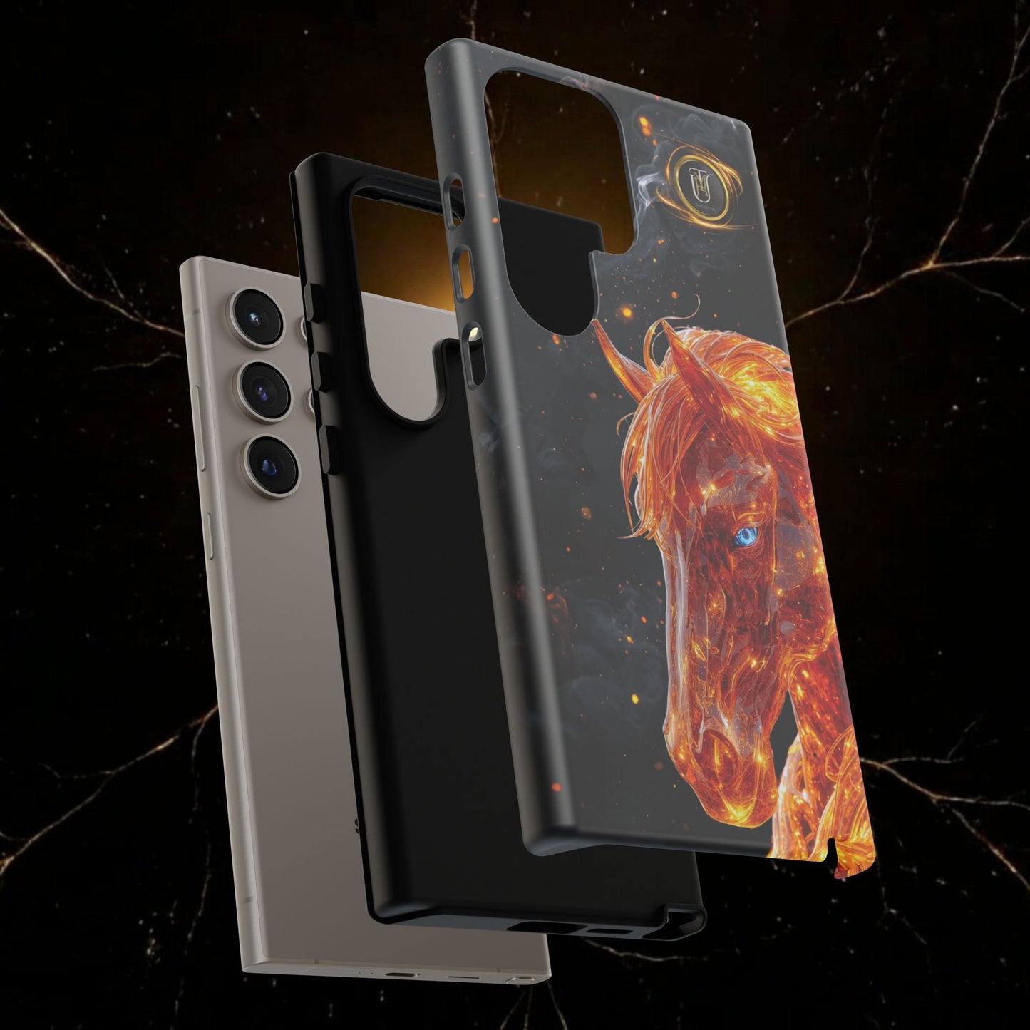 Lunar Horse 2026 Phone Case — Fiery Lucky Charm