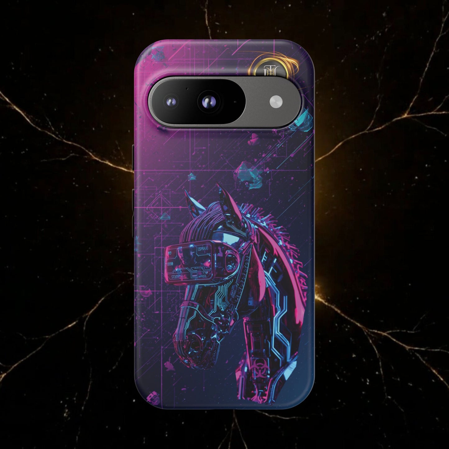 Cyber Lunar Horse Tough Case — Quantum P Phone Cover