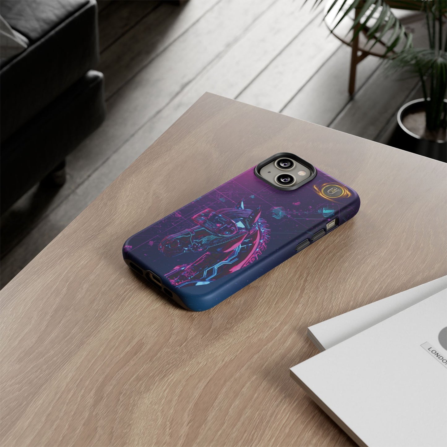 Cyber Lunar Horse Tough Case — Quantum P Phone Cover
