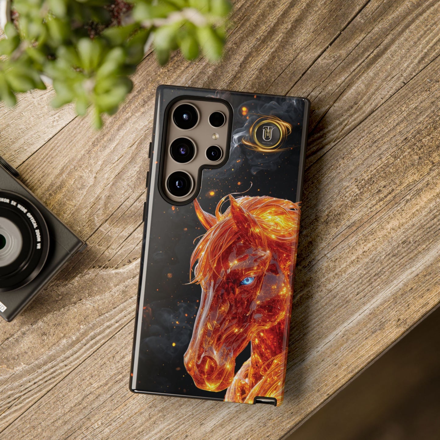 Lunar Horse 2026 Phone Case — Fiery Lucky Charm