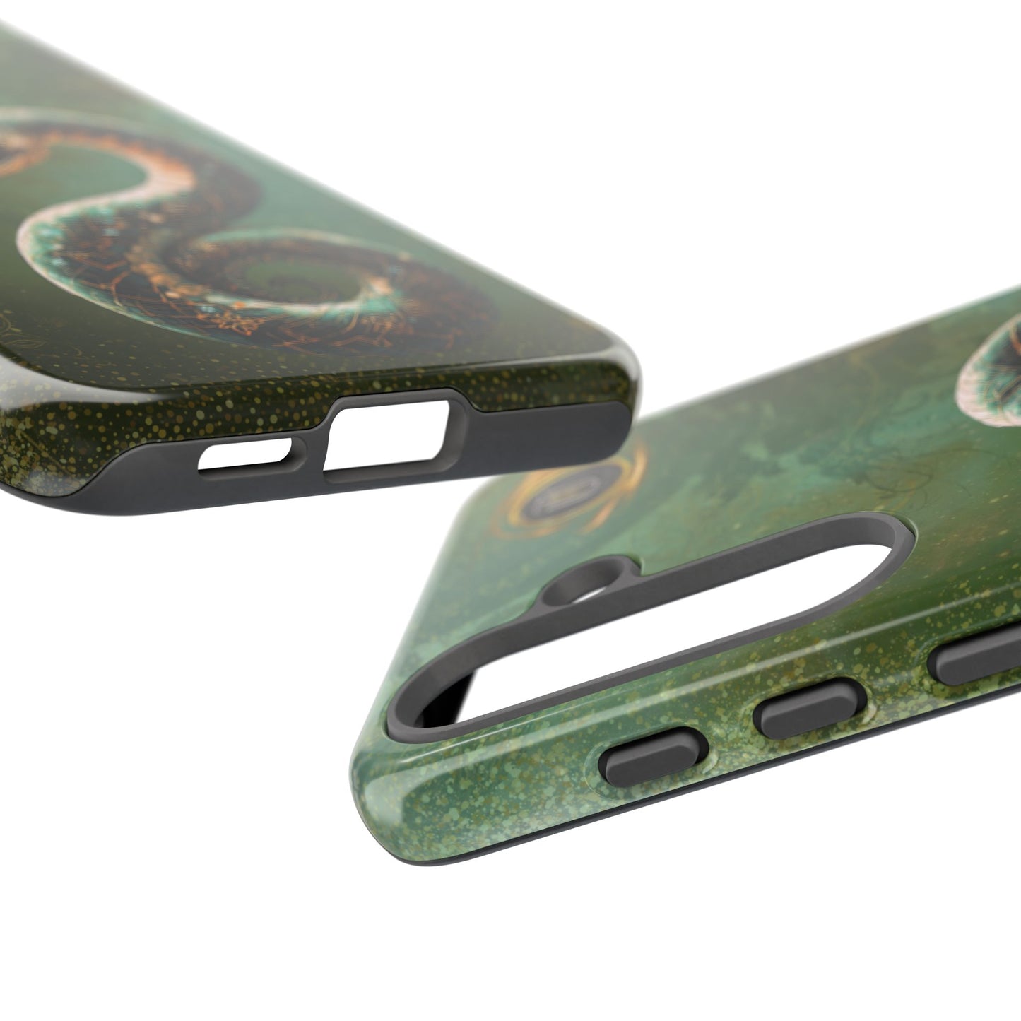 Lunar Snake Phone Case — Eternity Serpent Design