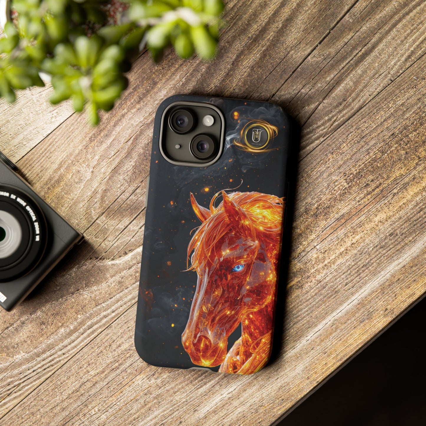 Lunar Horse 2026 Phone Case — Fiery Lucky Charm