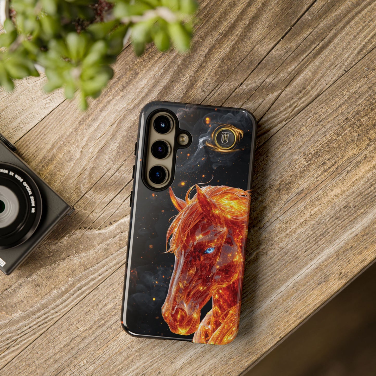 Lunar Horse 2026 Phone Case — Fiery Lucky Charm