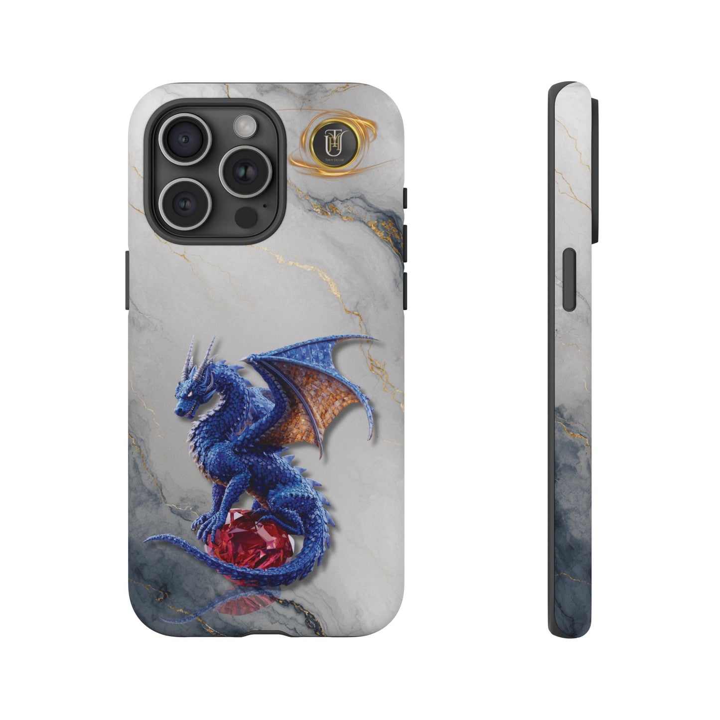 Lapis Dragon Gem Guardian Phone Case