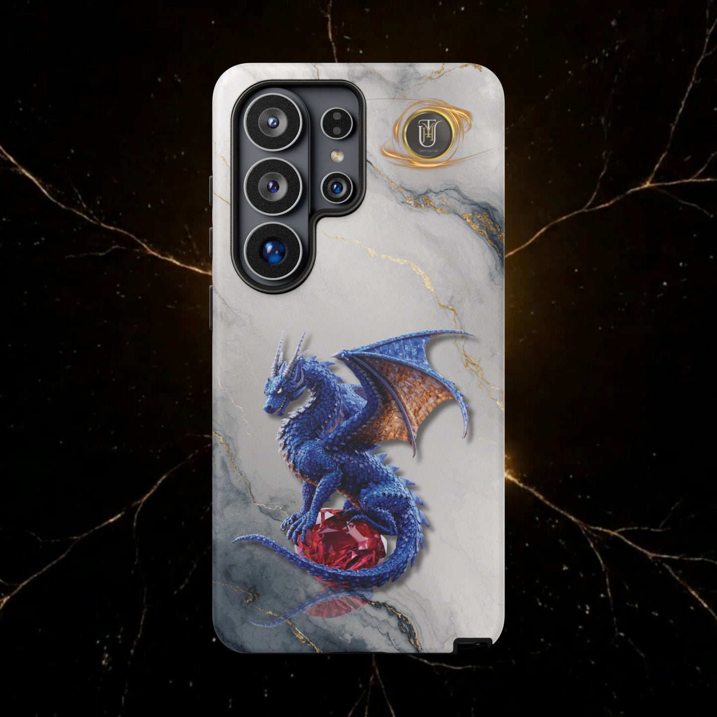 Lapis Dragon Gem Guardian Phone Case