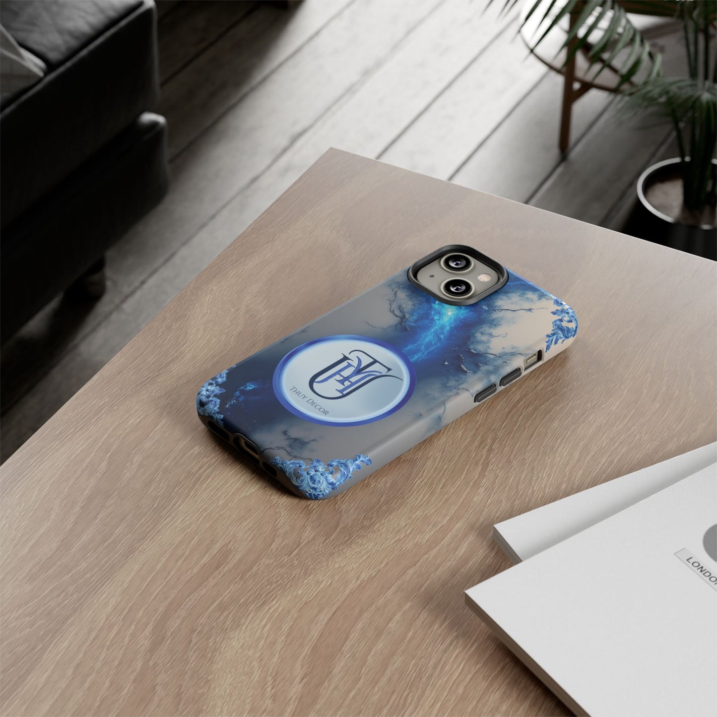 Glacier Elegance Phone Case — Electrifying Thuy Decor