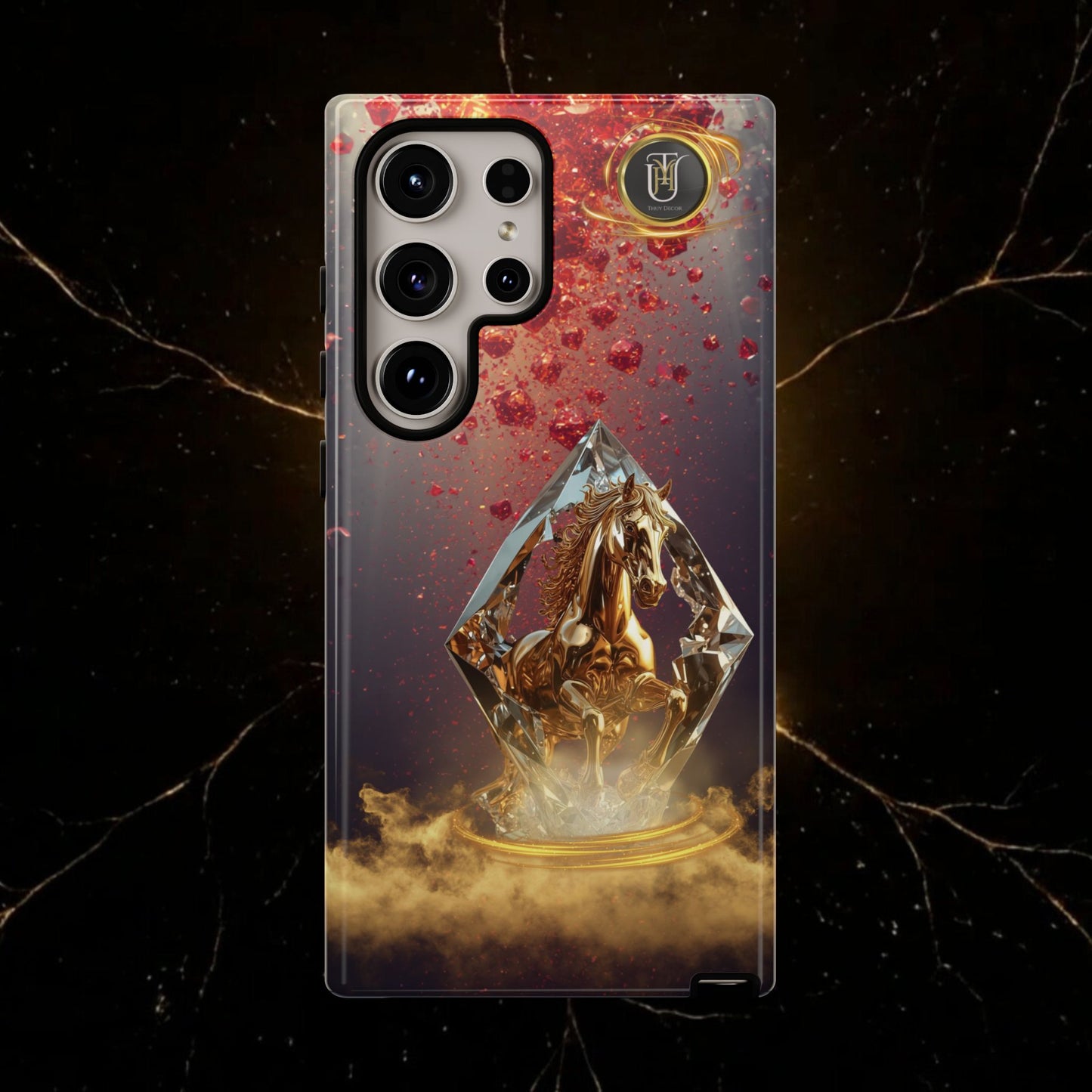 2026 Lunar New Year Prosperity Phone Case — "Happy New Year" Talisman Cover